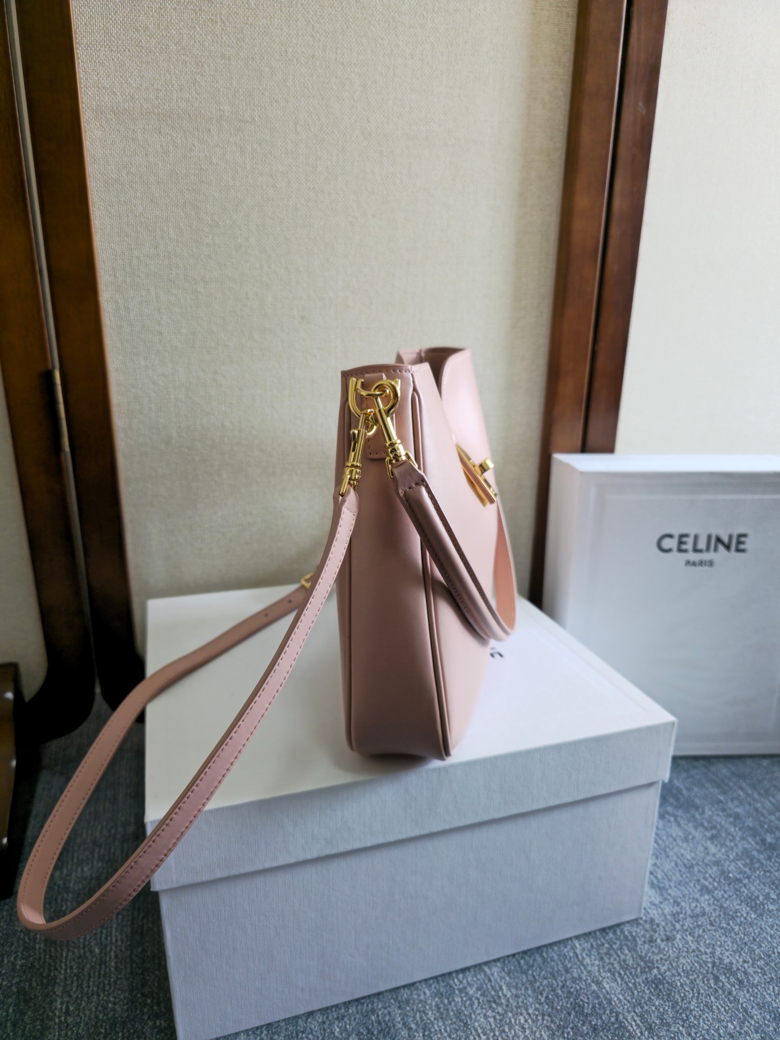 Celine SMALL CAMILLE 16 SOFT BAG IN SMOOTH CALFSKIN - Soft