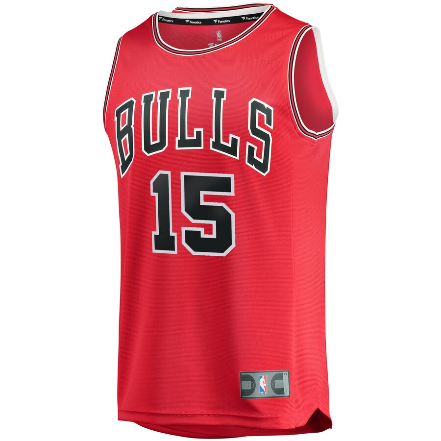 Chandler Hutchison Chicago Bulls Fanatics Branded 2020 NBA Draft First Round Pick Fast Break Replica Jersey Red - Icon Edition