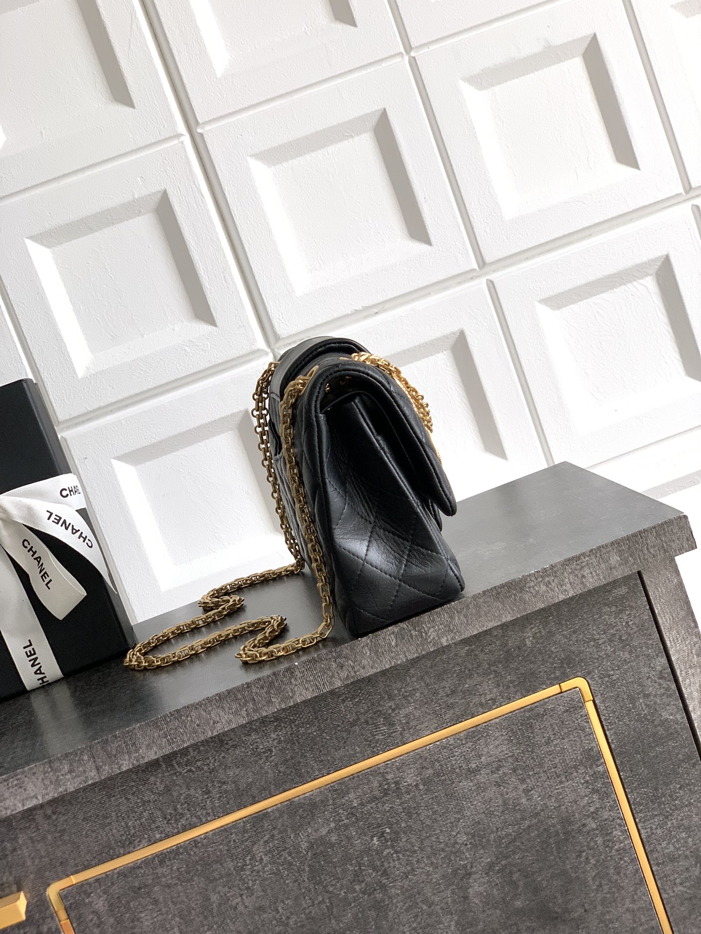 Chanel Aged Calfskin Lucky Charms Chanel Designer CHL Shoulder Bag