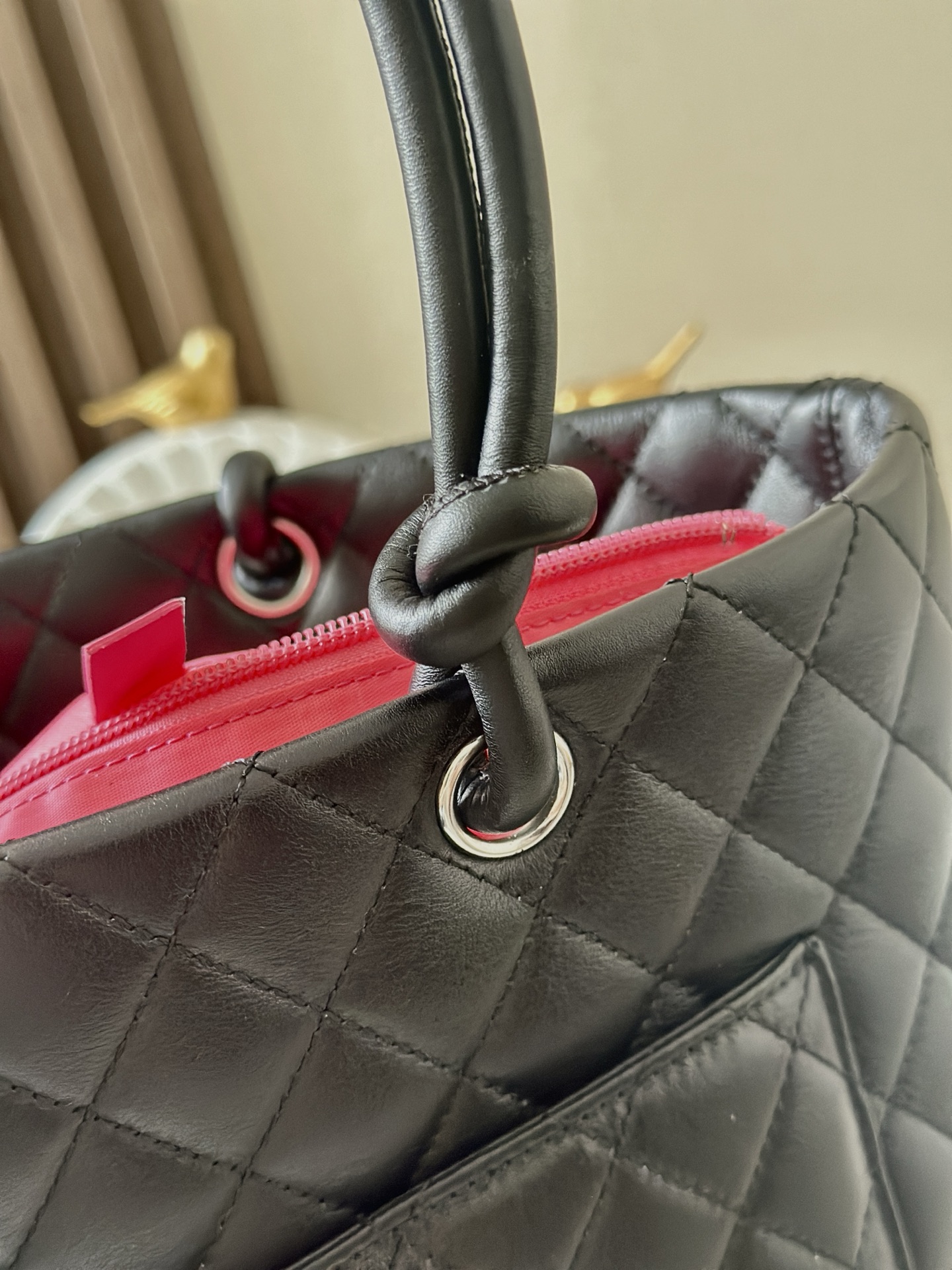 Chanel Black Quilted Leather Large Ligne Cambon Tote Chanel