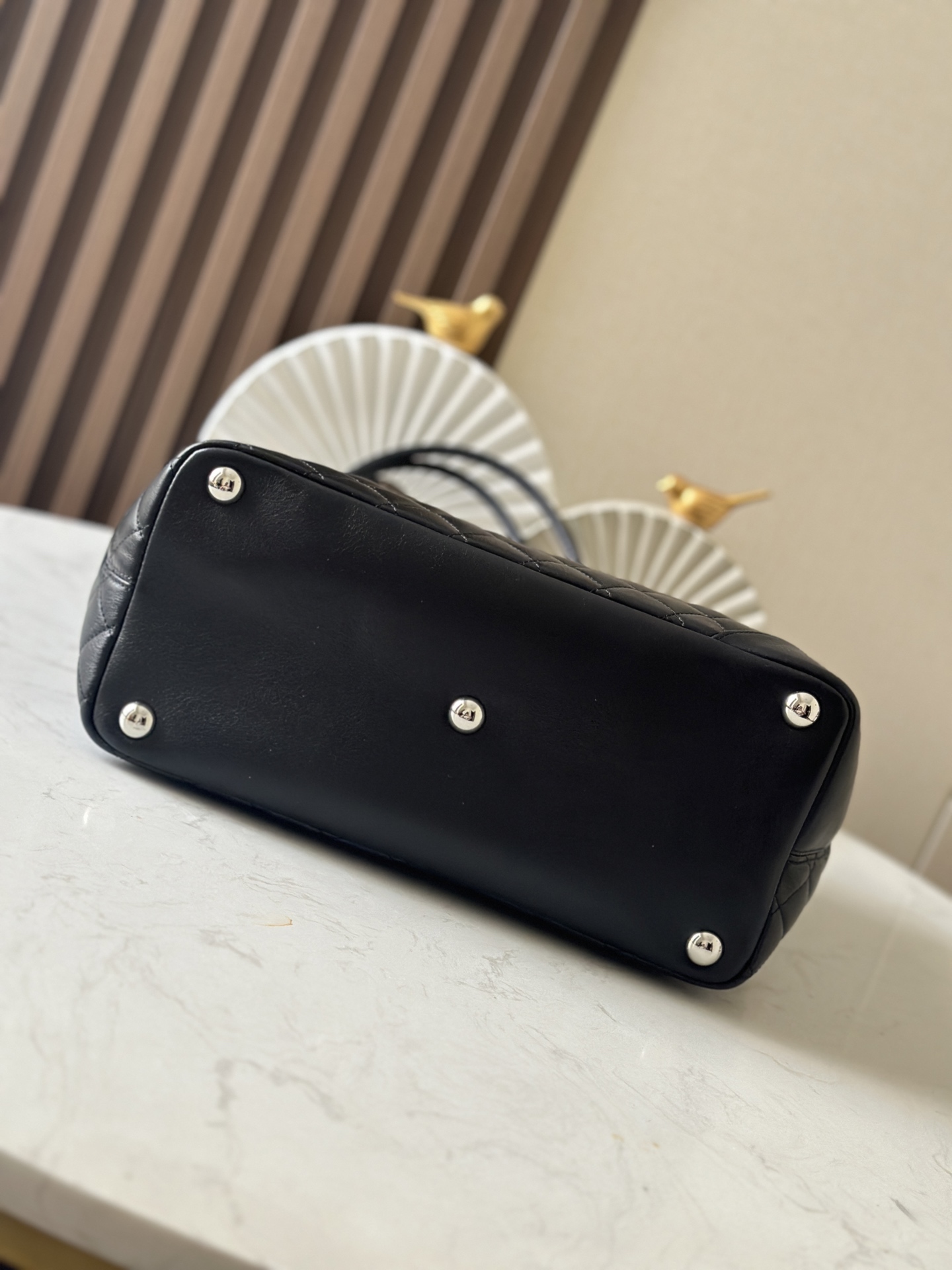 Chanel Black Quilted Leather Large Ligne Cambon Tote Chanel