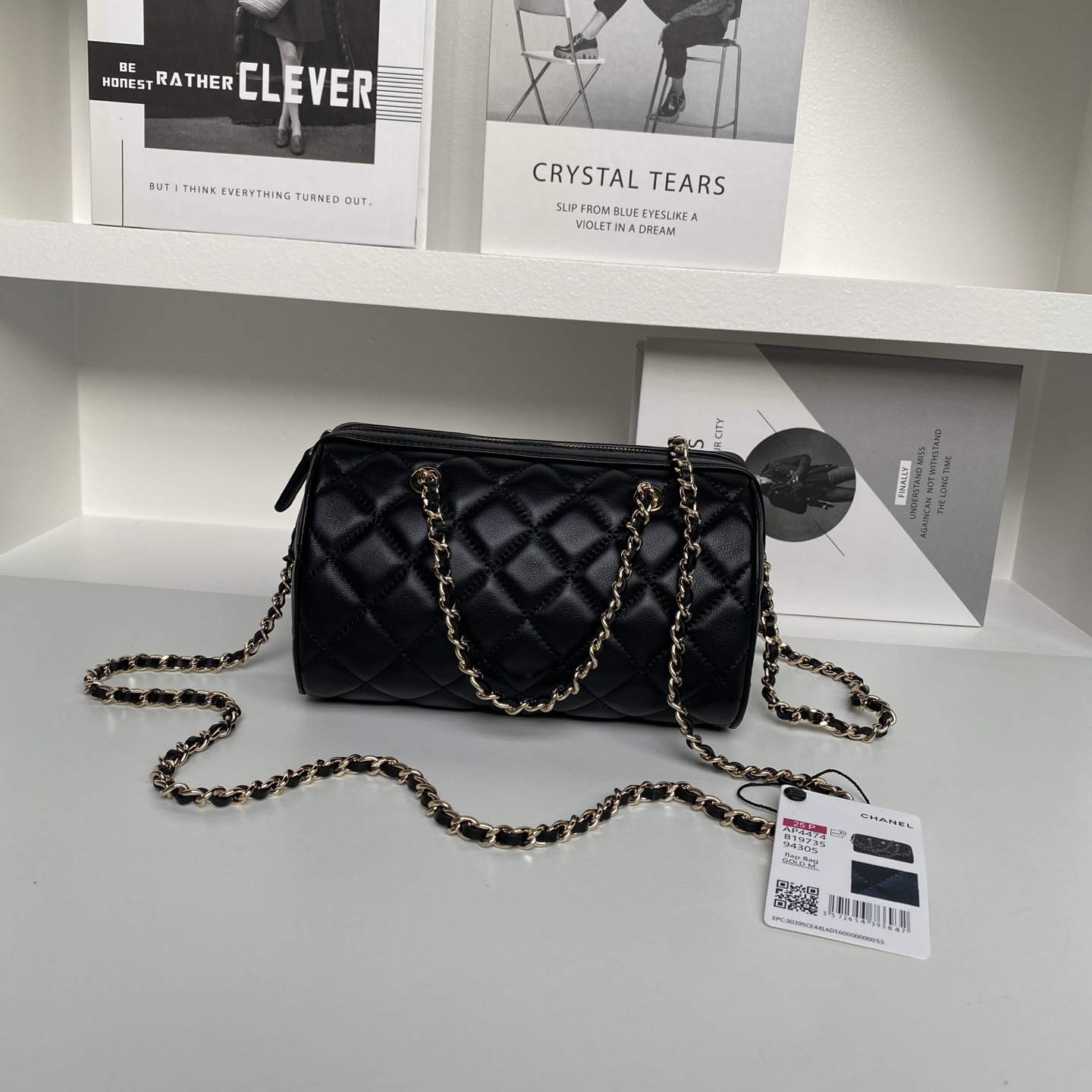 CHANEL Bowling Cylinder Tote Bag AP4474 9550 134161224