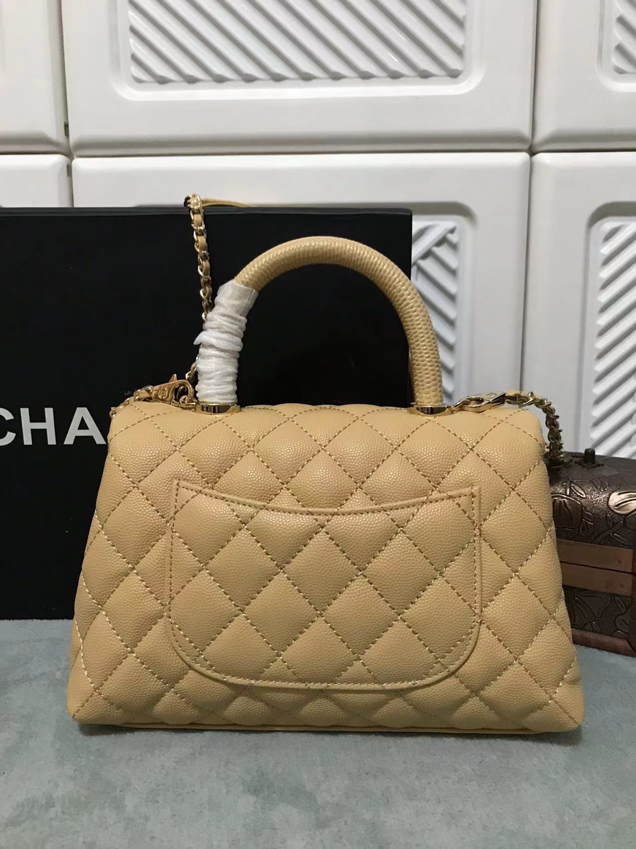 Chanel Brown CC Wild Stitch Handbag Chanel