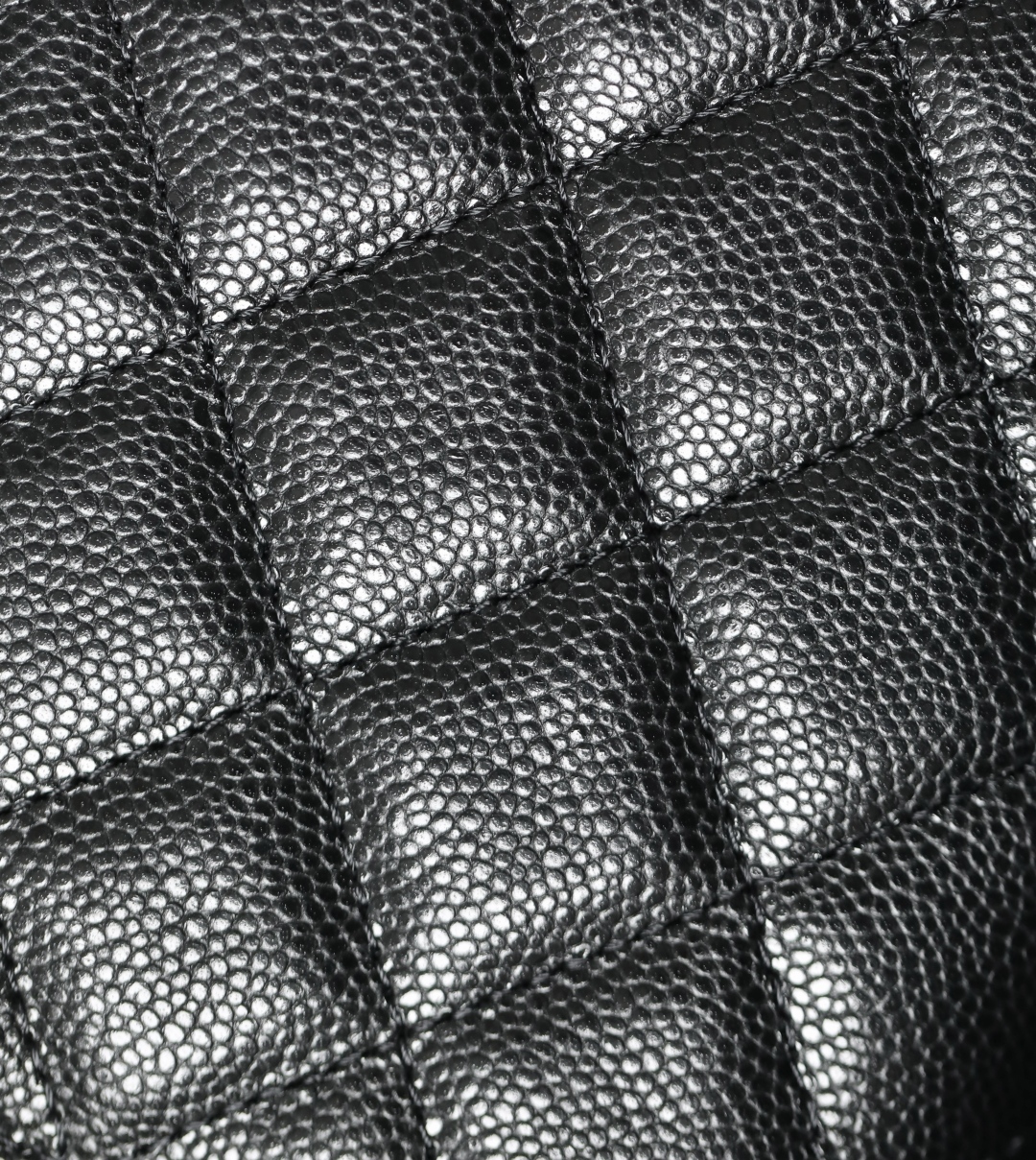 CHANEL Caviar Quilted Flap Card Holder Wallet Black