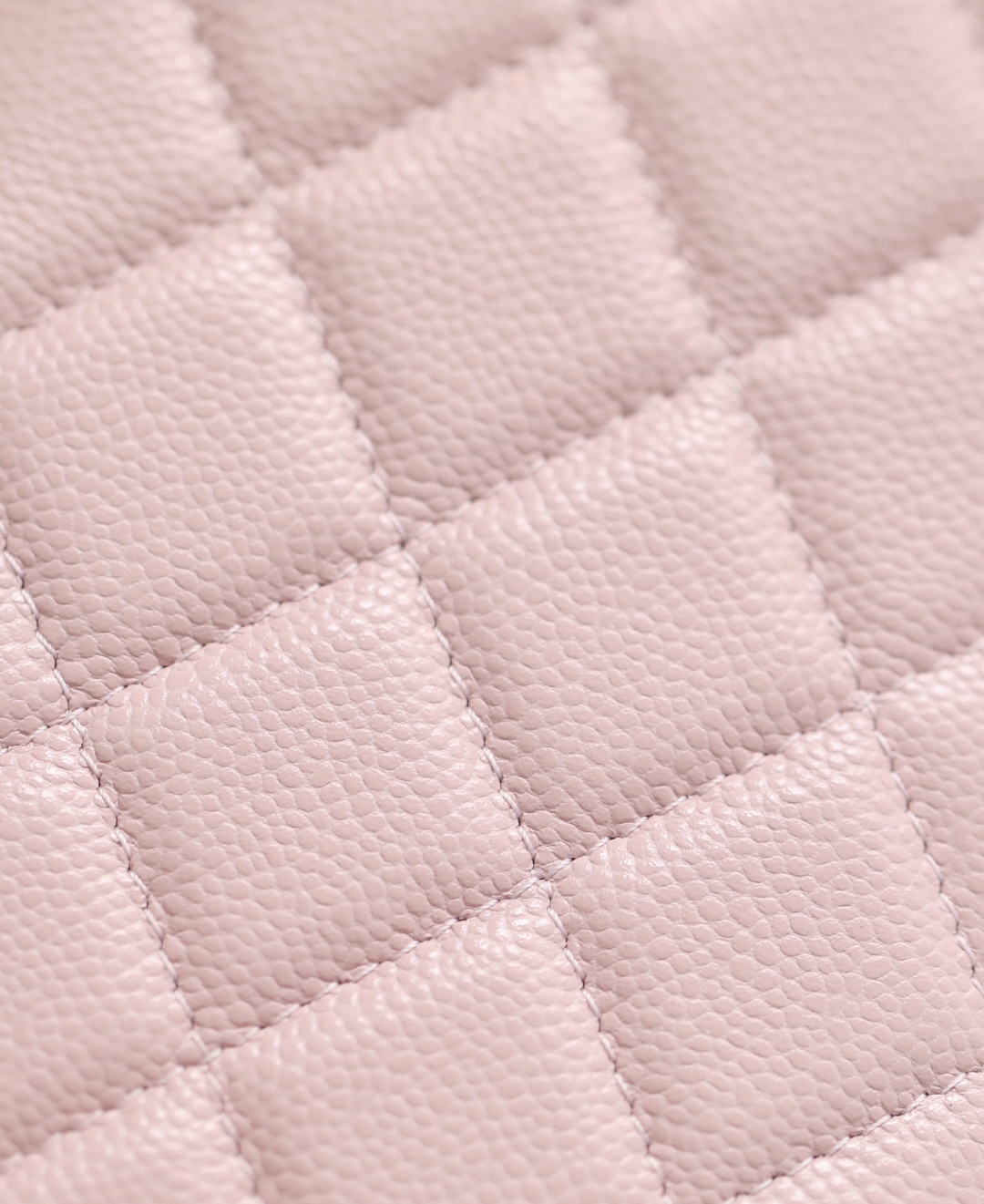 CHANEL Caviar Quilted Passport Holder Light Pink 1609670