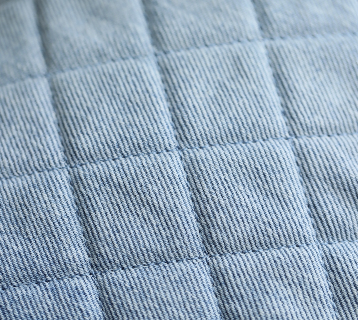 Chanel Chanel 25 small handbag, Washed denim & gold-tone