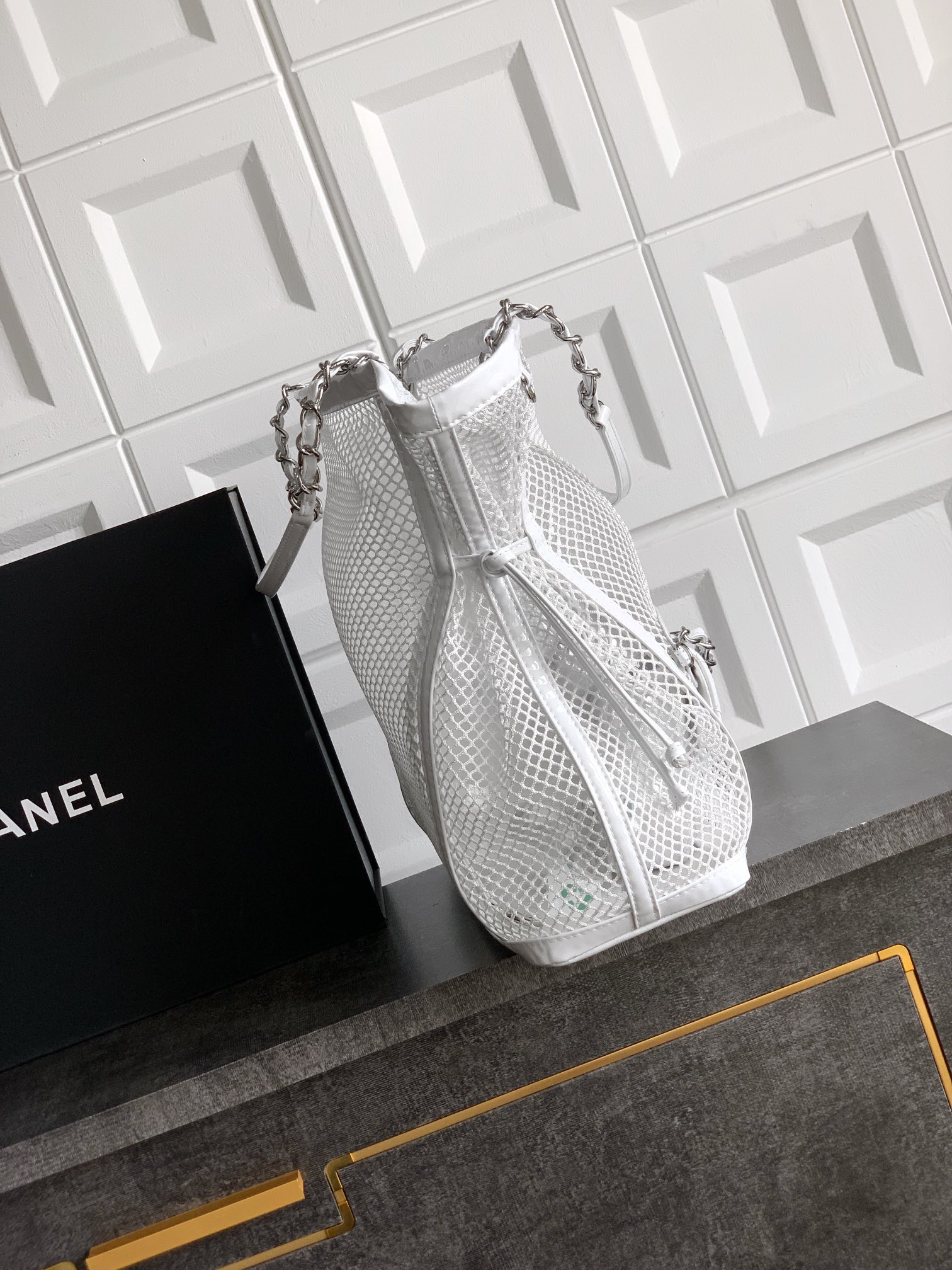 Chanel La Madrague Tote - white Totes, Handbags -