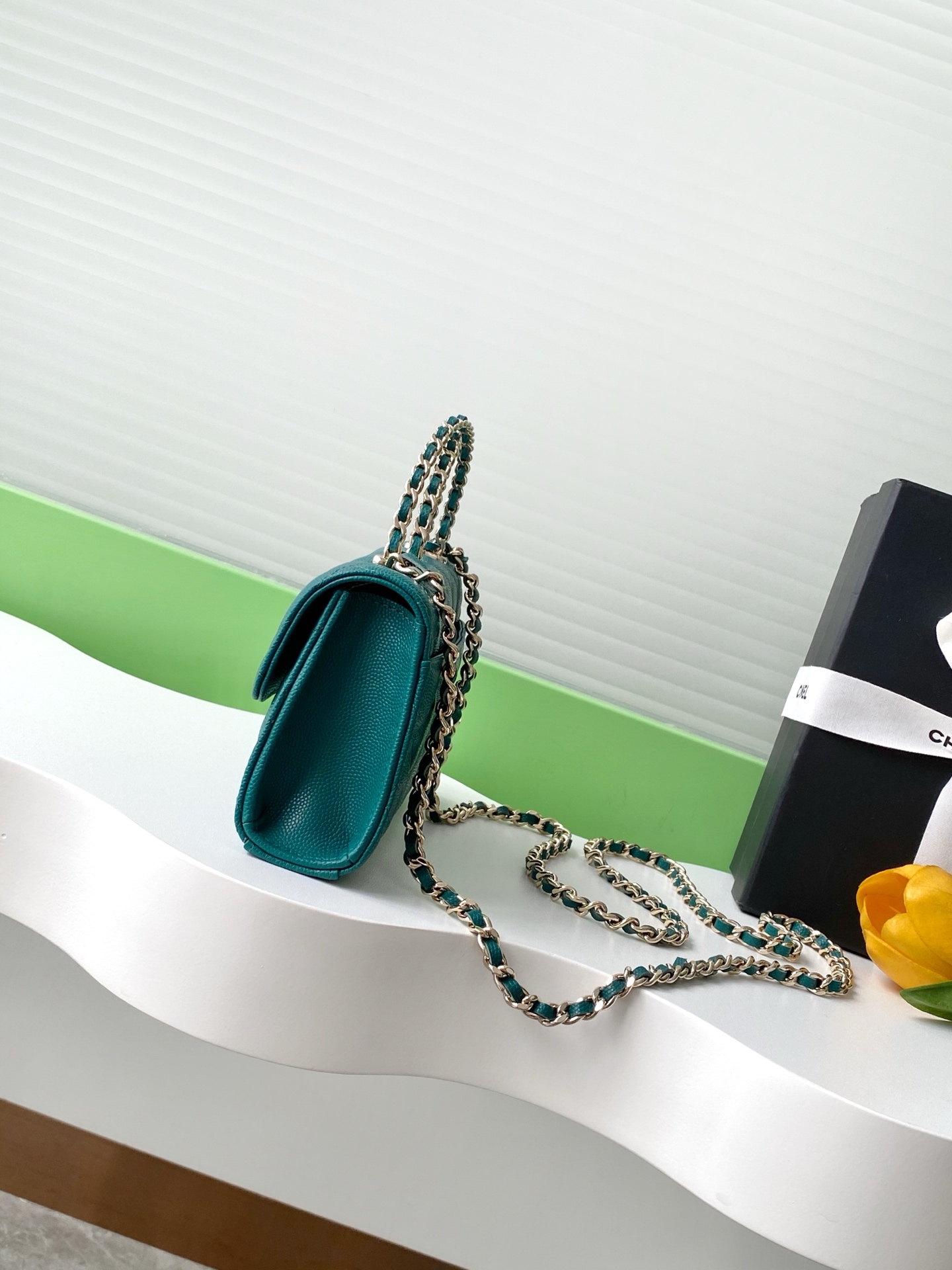 CHANEL Lambskin Quilted Small Trendy CC Flap Dual