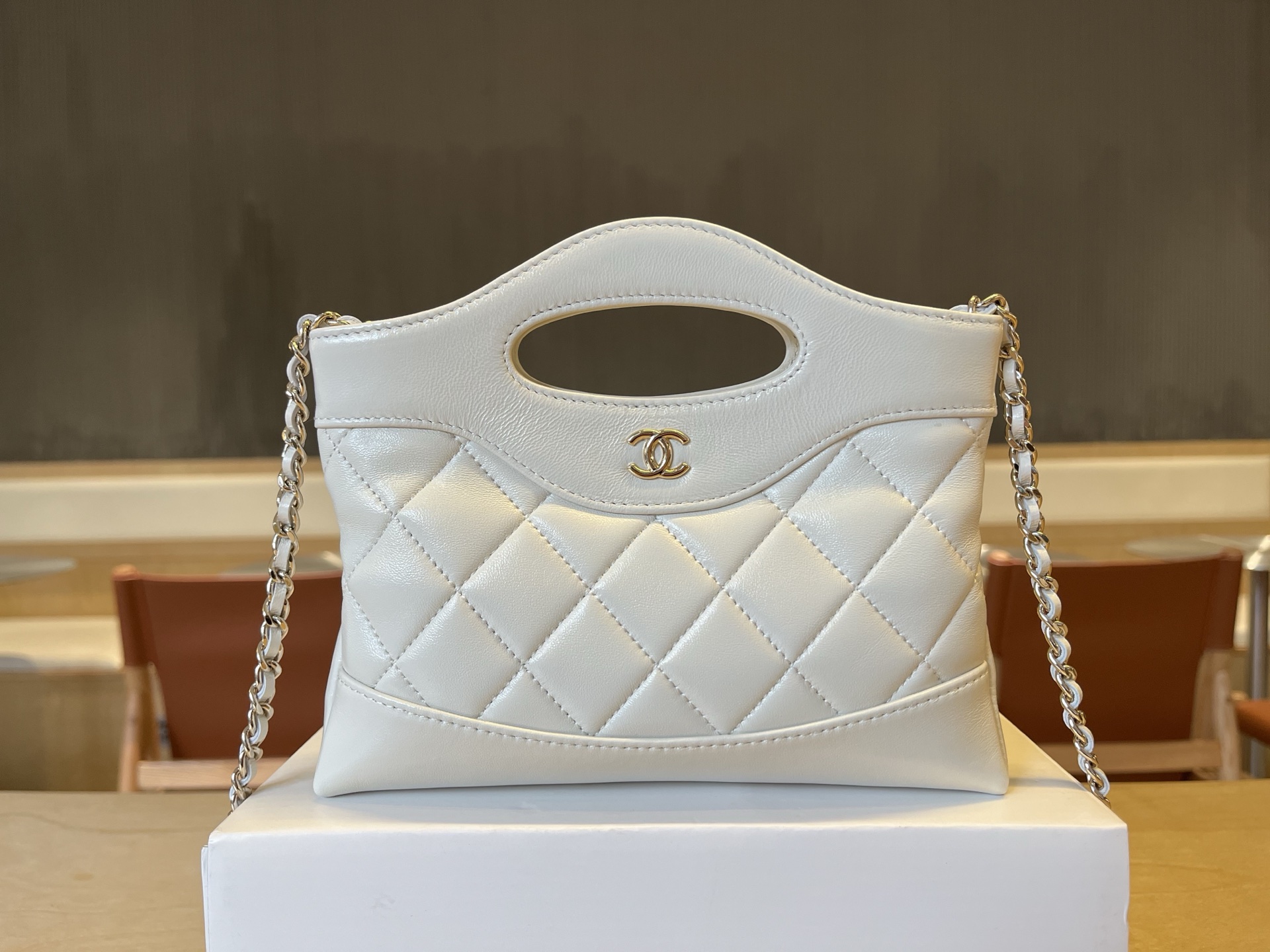 Chanel Mini 31 Shopping Bag - White Shoulder Bags, Handbags