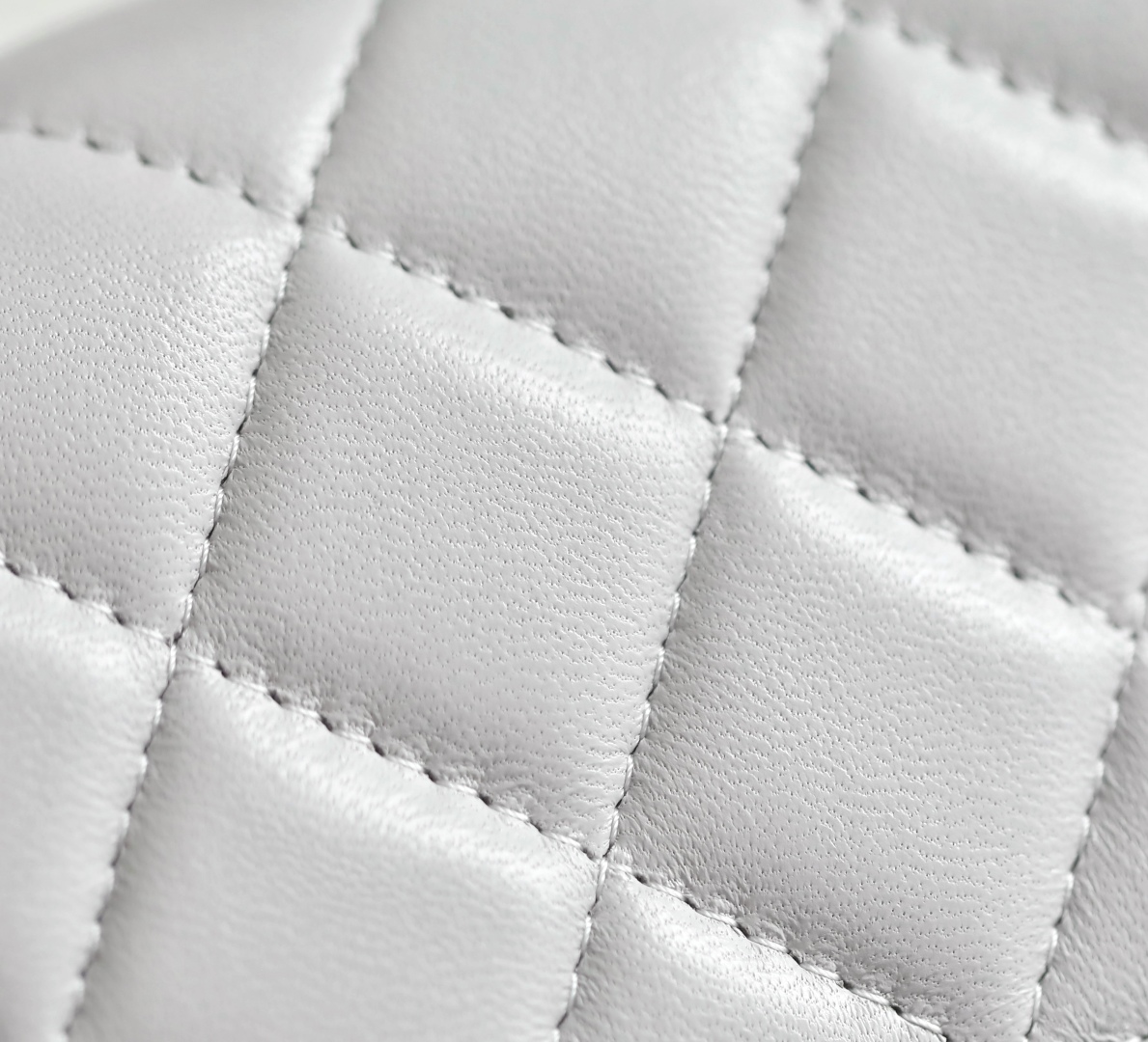 Chanel Mini flap bag with top handle, Lambskin & lacquered metal,