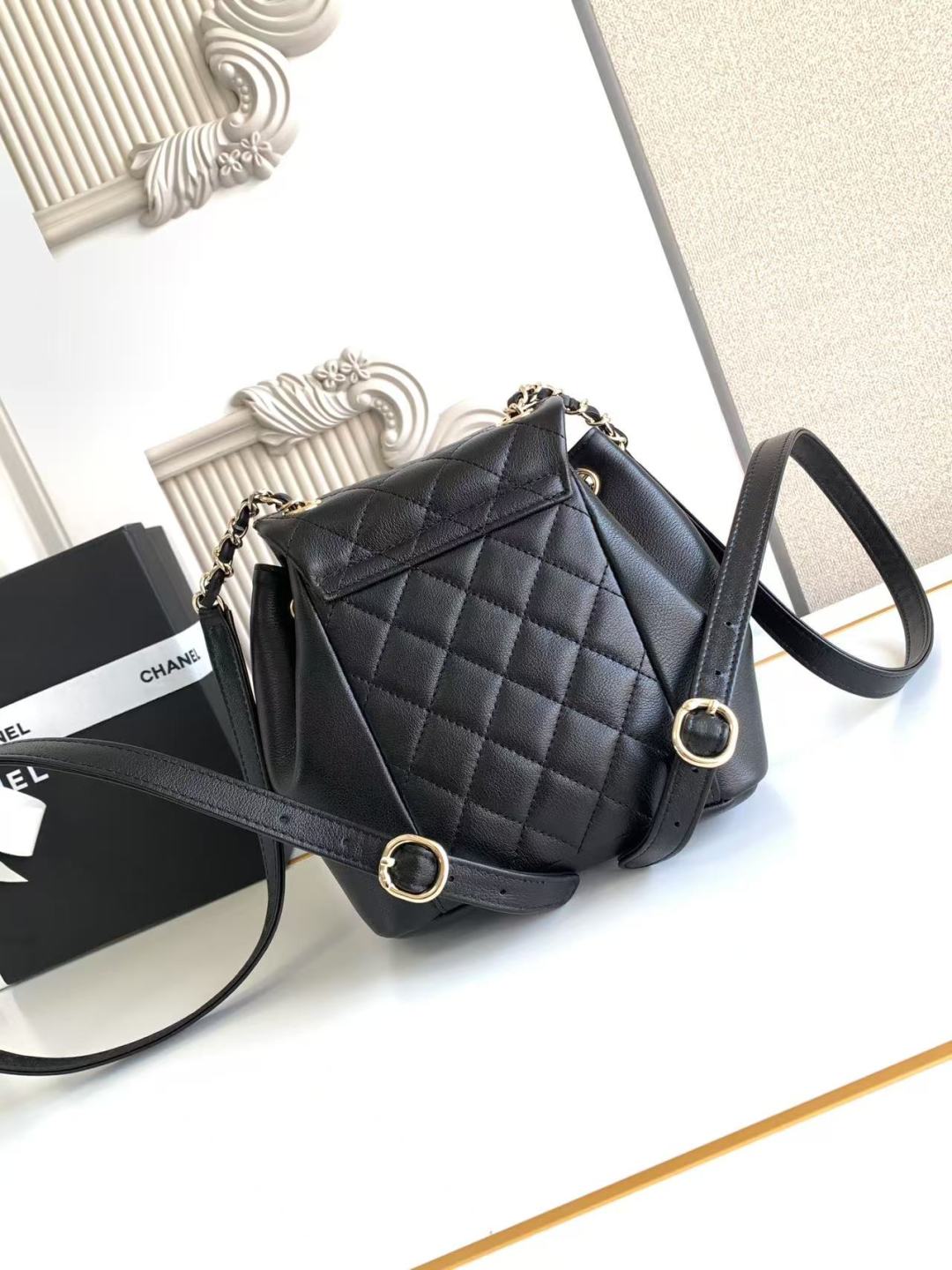 CHANEL Pre-Owned 2021 Duma Backpack | Black