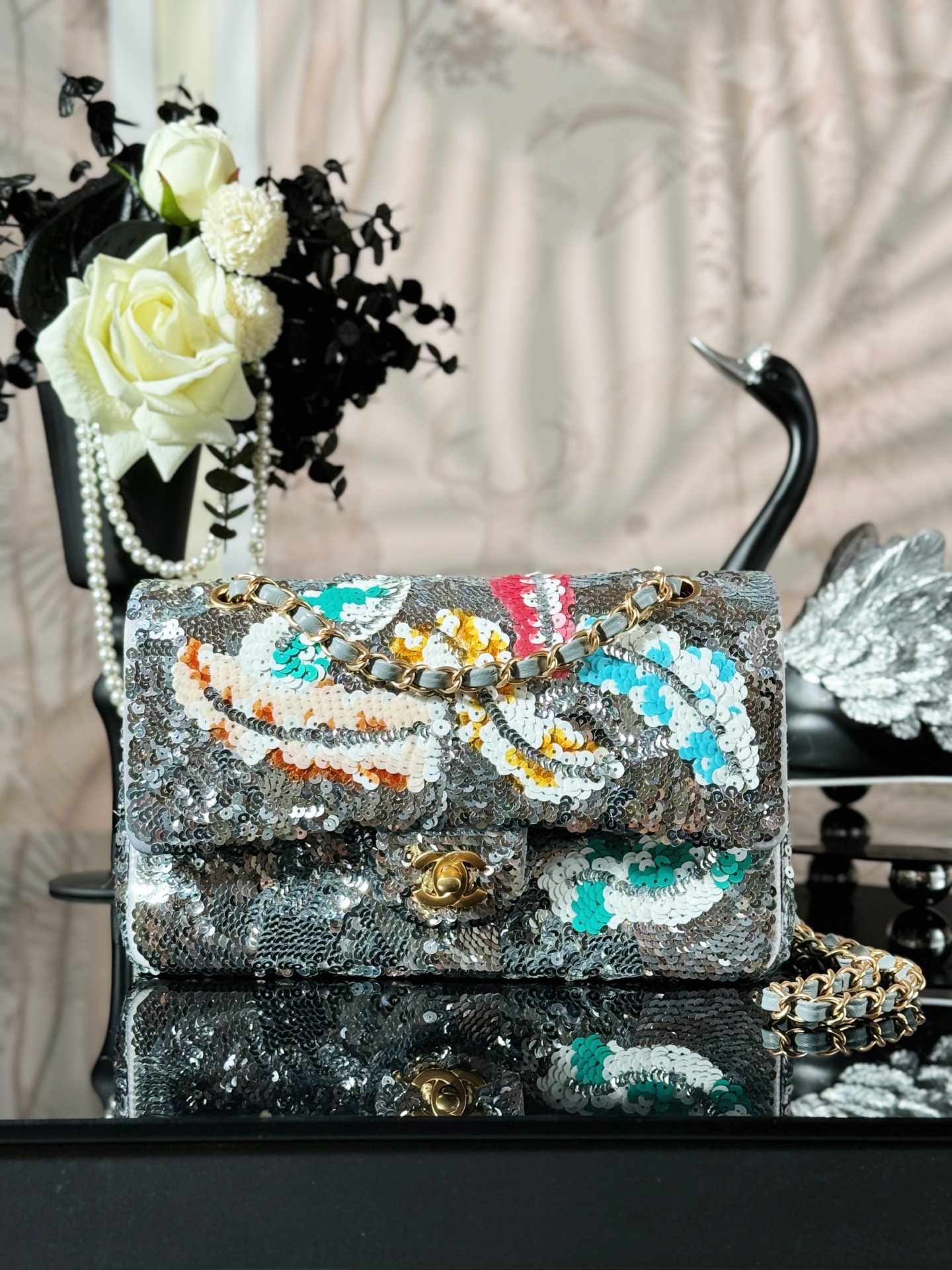 Chanel Sandals - Lambskin, blue — Fashion | CHANEL