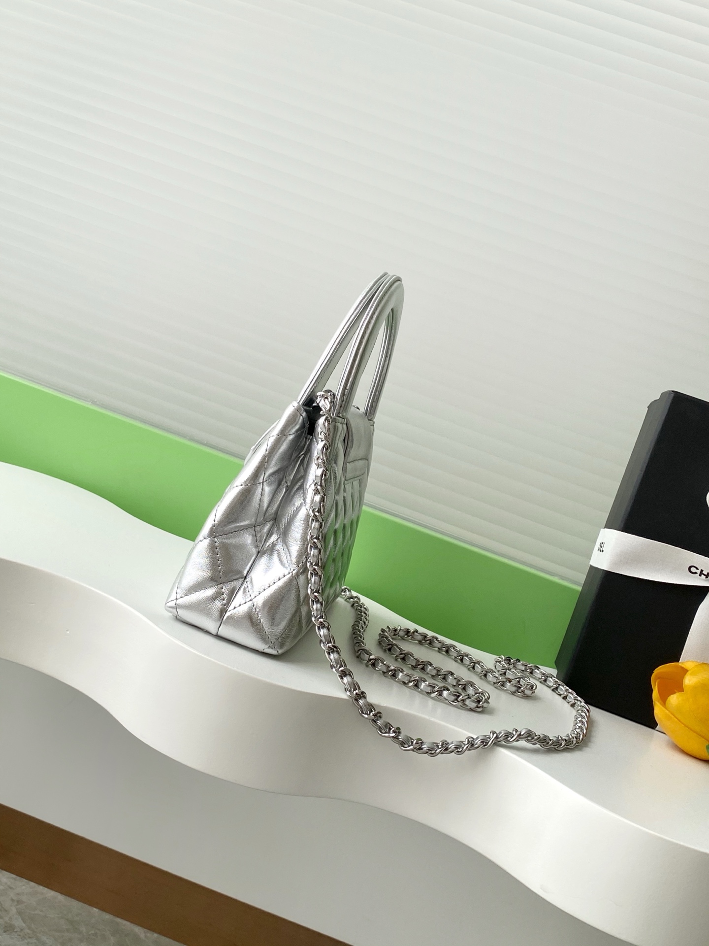 Chanel Small Kelly Shopper Metallic Gold Calfskin Brushed