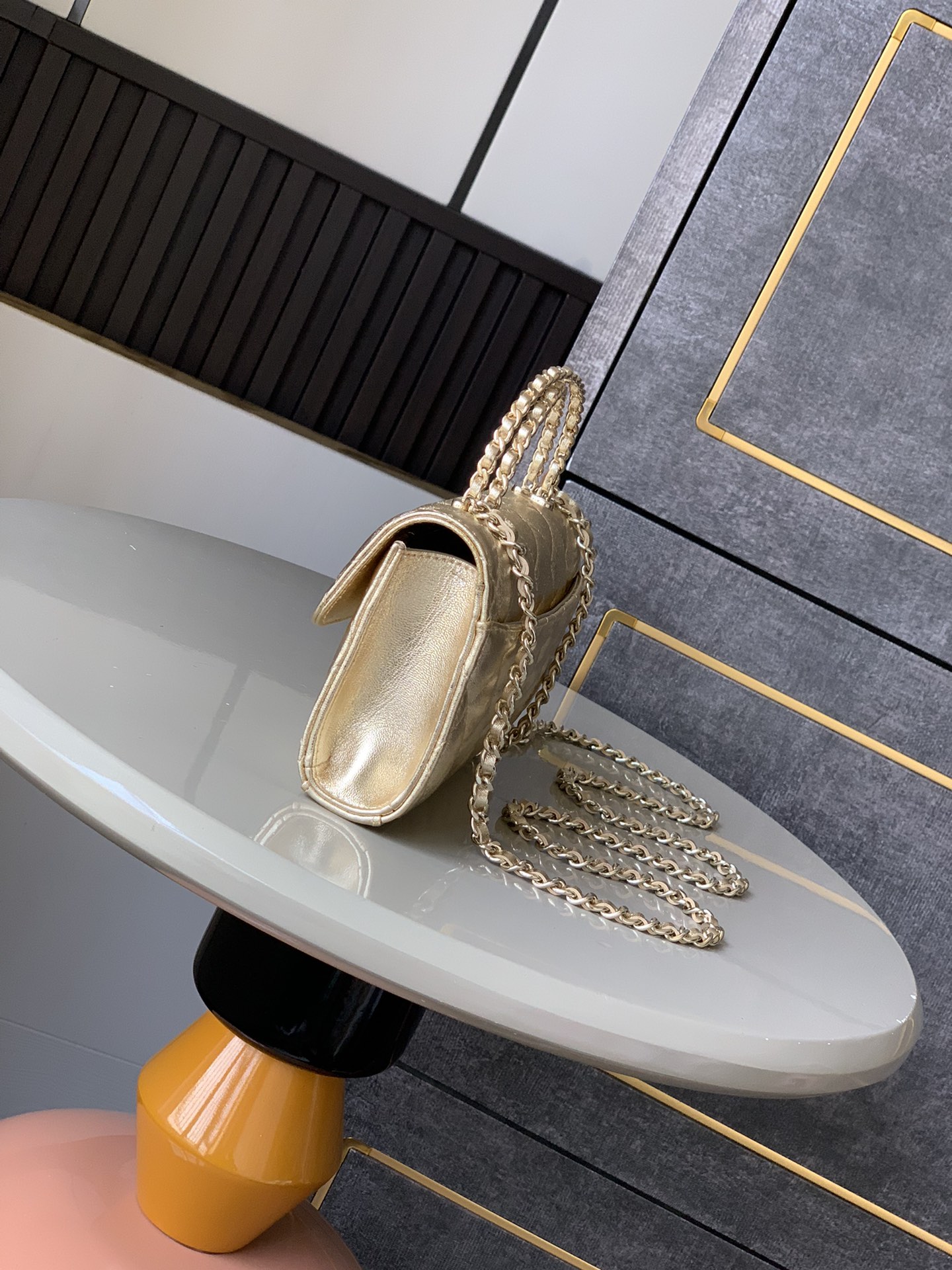 Chanel Small Trendy CC Flap Bag - Gold Crossbody Bags