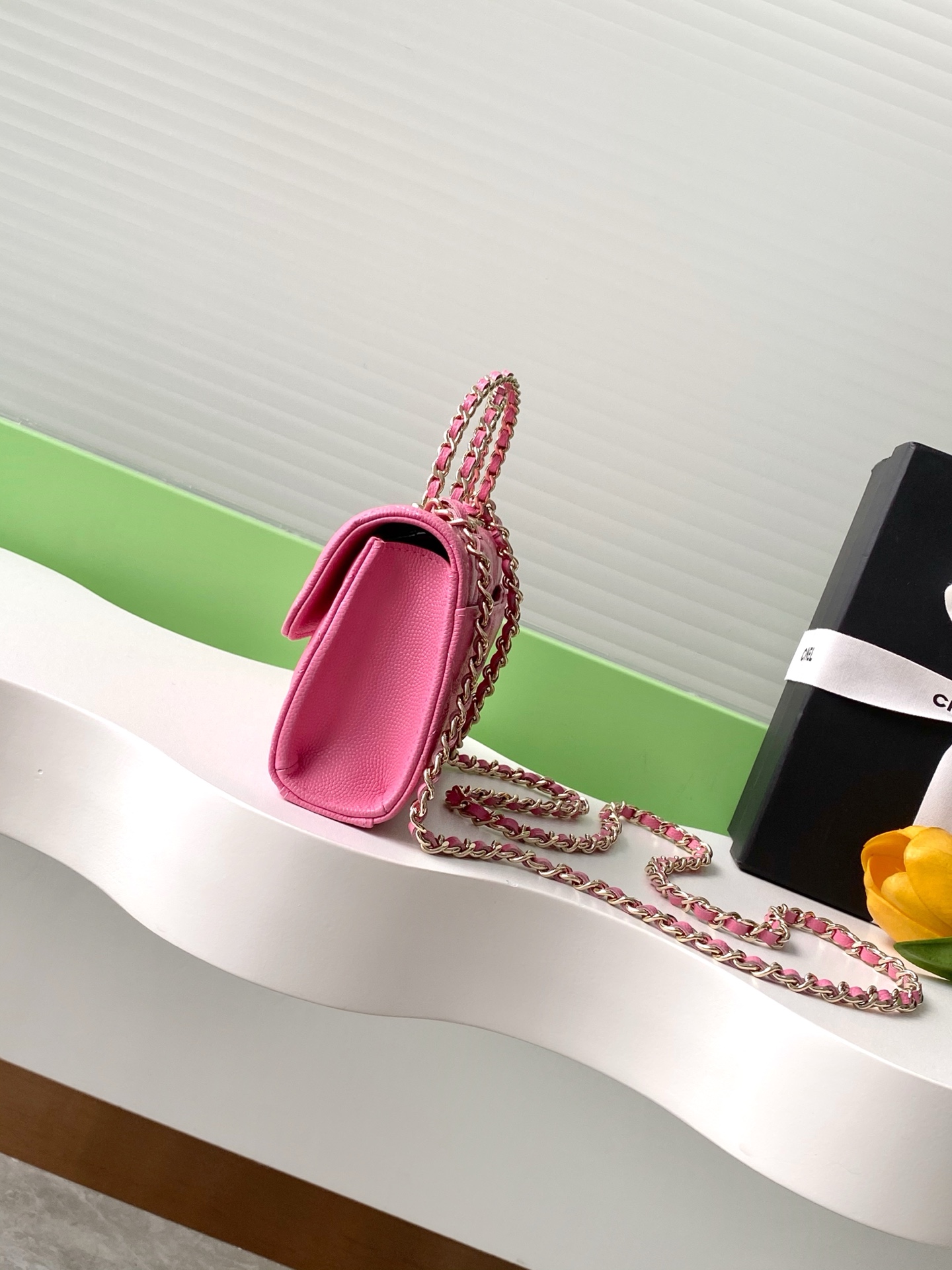 Chanel Small Trendy CC Flap Bag - Pink Handle Bags,