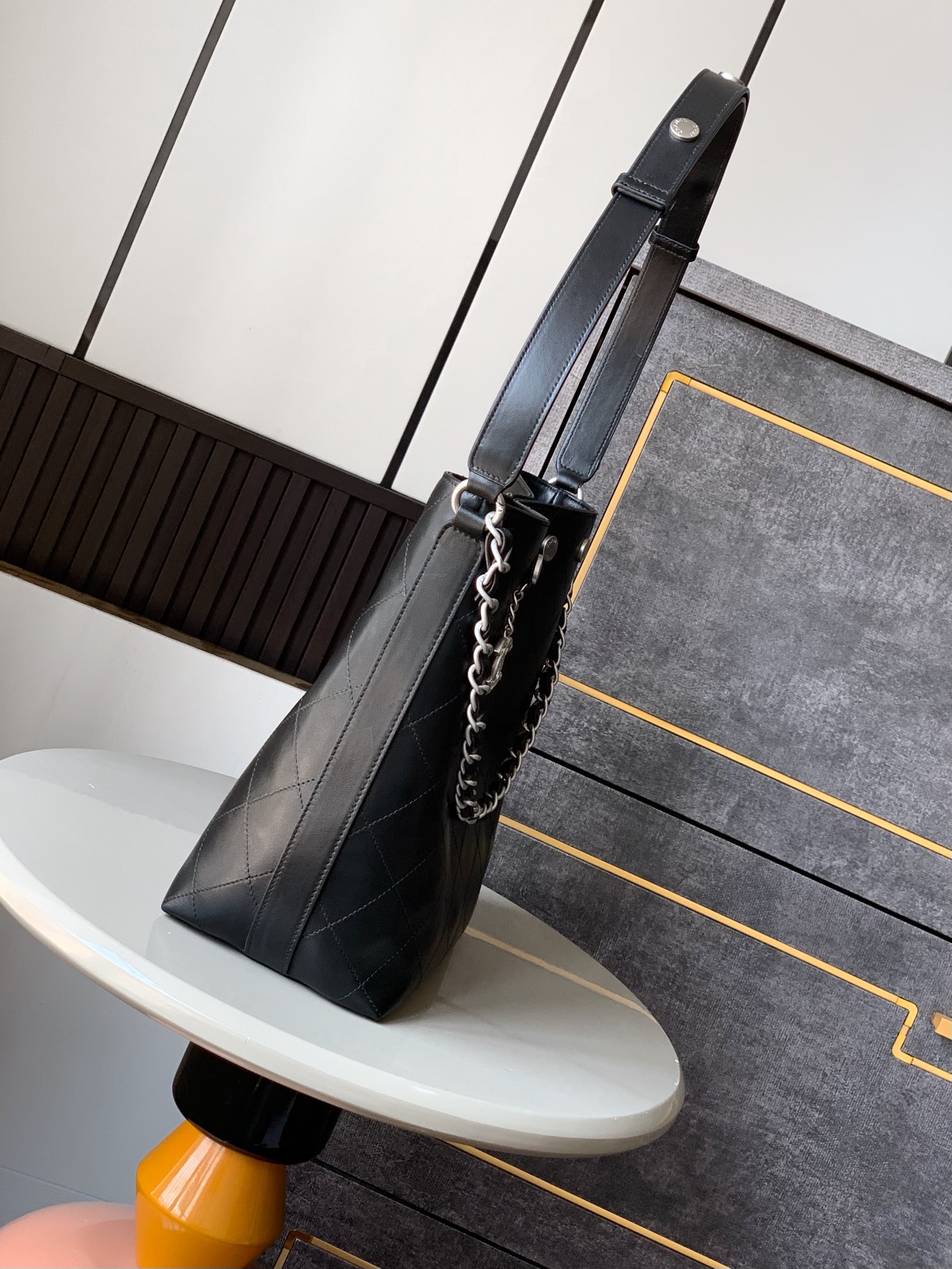 Chanel Travel set - Cashmere, wool & silk, black & ecru