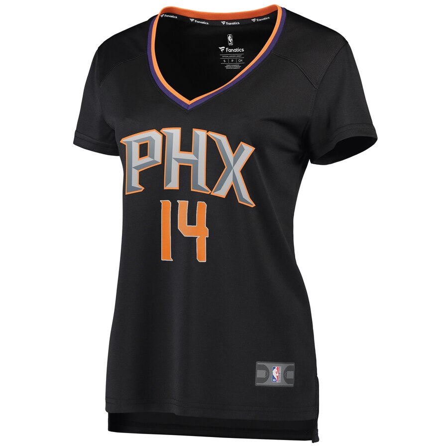 Cheick Diallo Phoenix Suns Fanatics Branded Women's Fast Break Player Replica Jersey - Statement Edition - Black