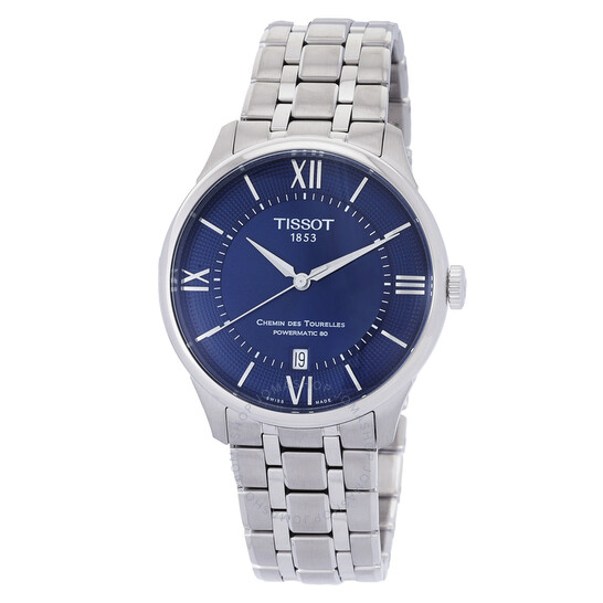 Chemin Des Tourelles Automatic Blue Dial Men's Watch