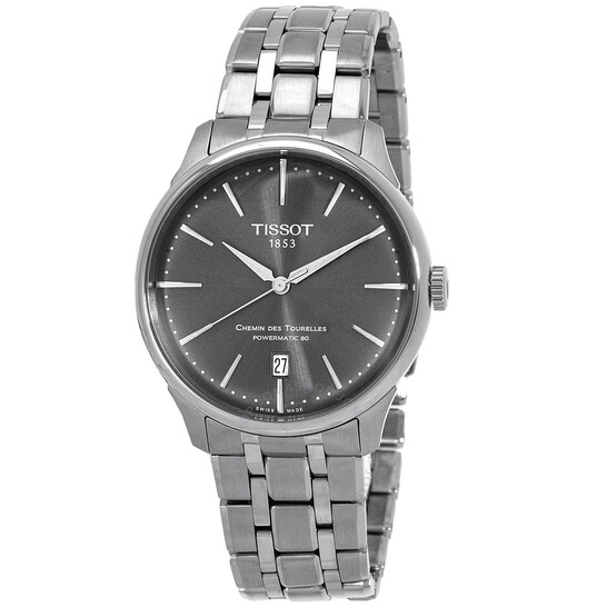Chemin Des Tourelles Automatic Grey Dial Men's Watch