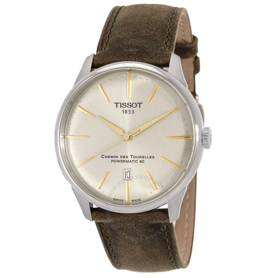 Chemin Des Tourelles Automatic Ivory Dial Men's Watch