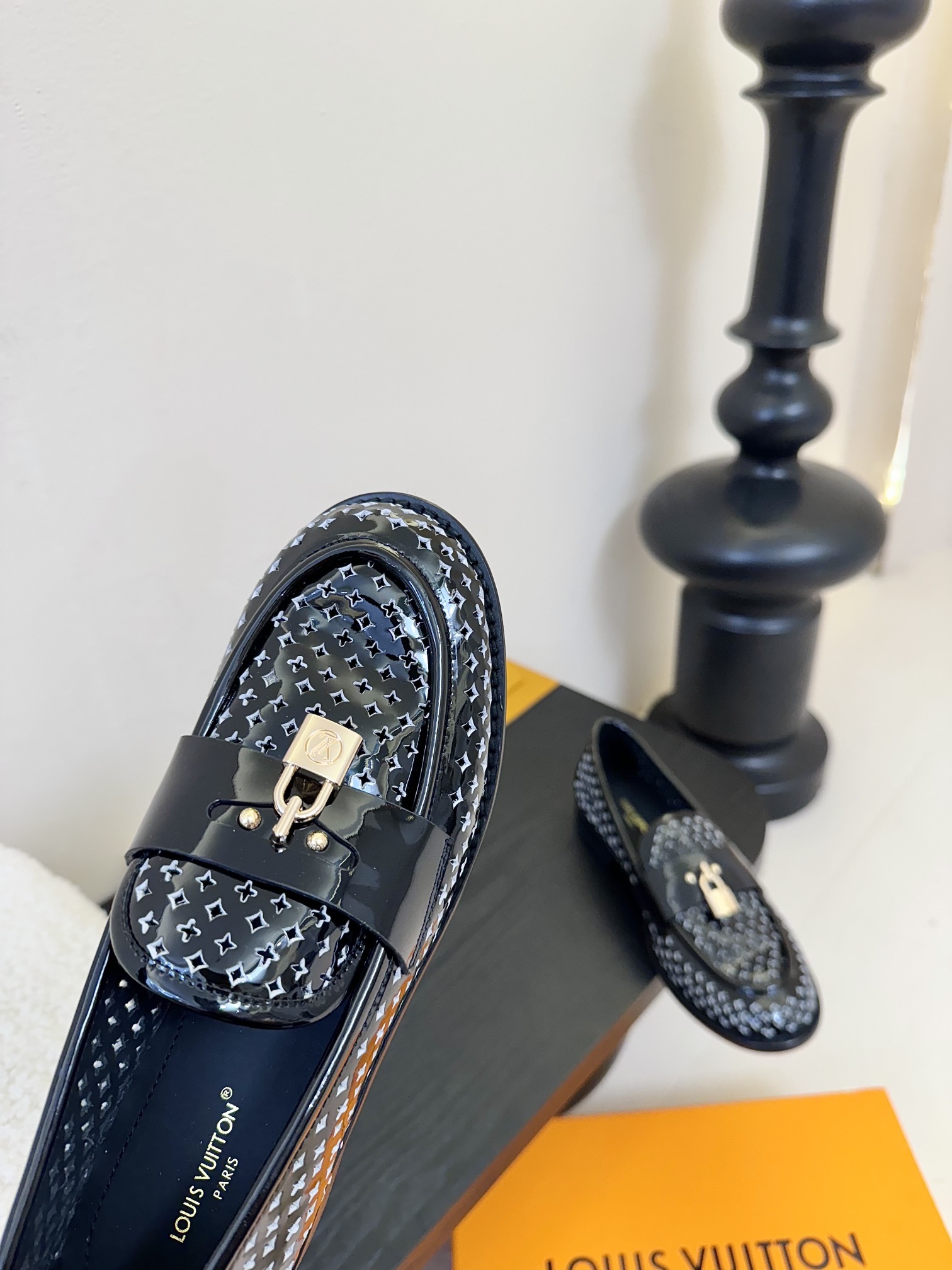 Chess Flat Loafer  Colours Noir Louis Vuitton
