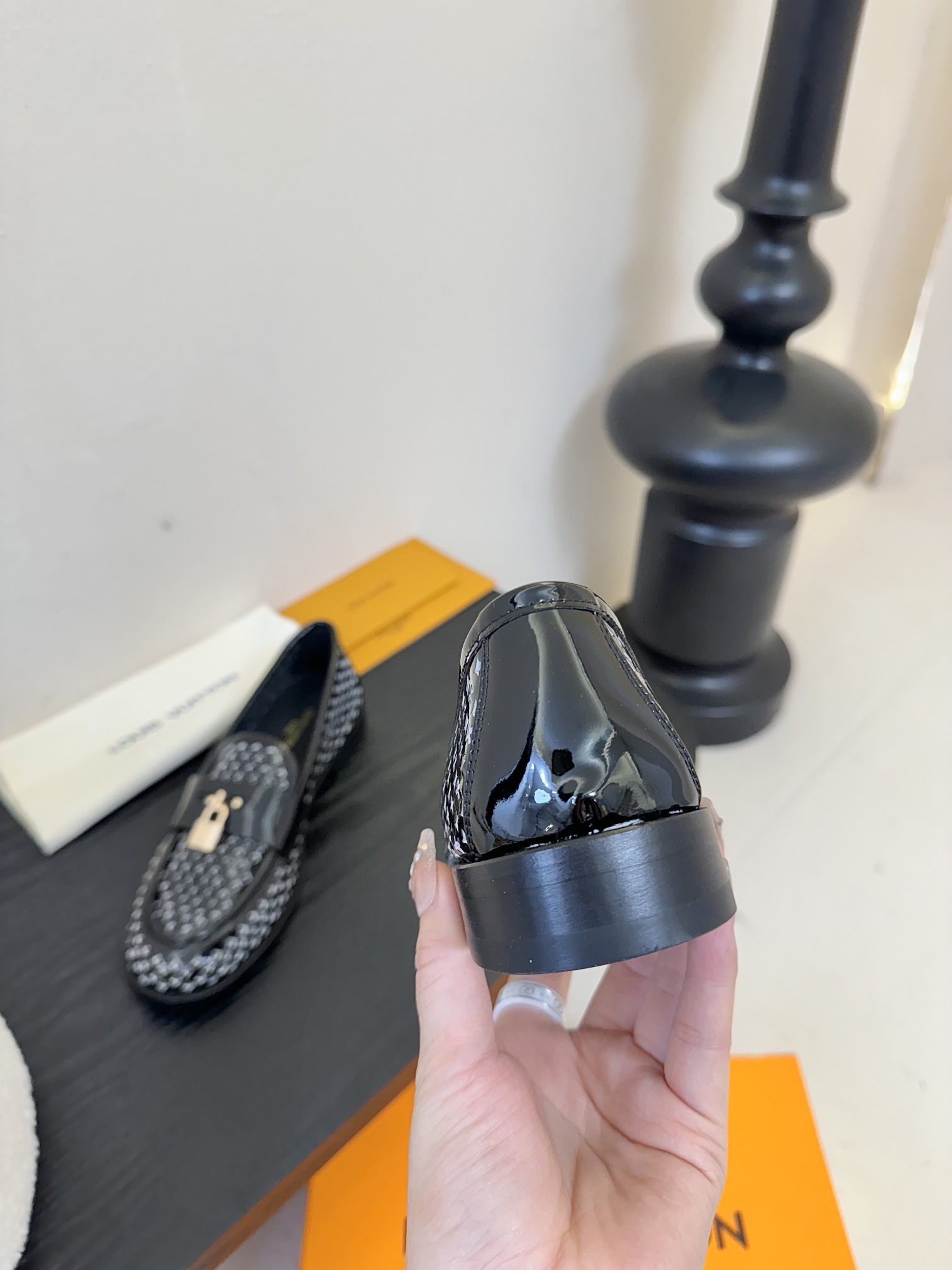 Chess Flat Loafer  Colours Noir Louis Vuitton