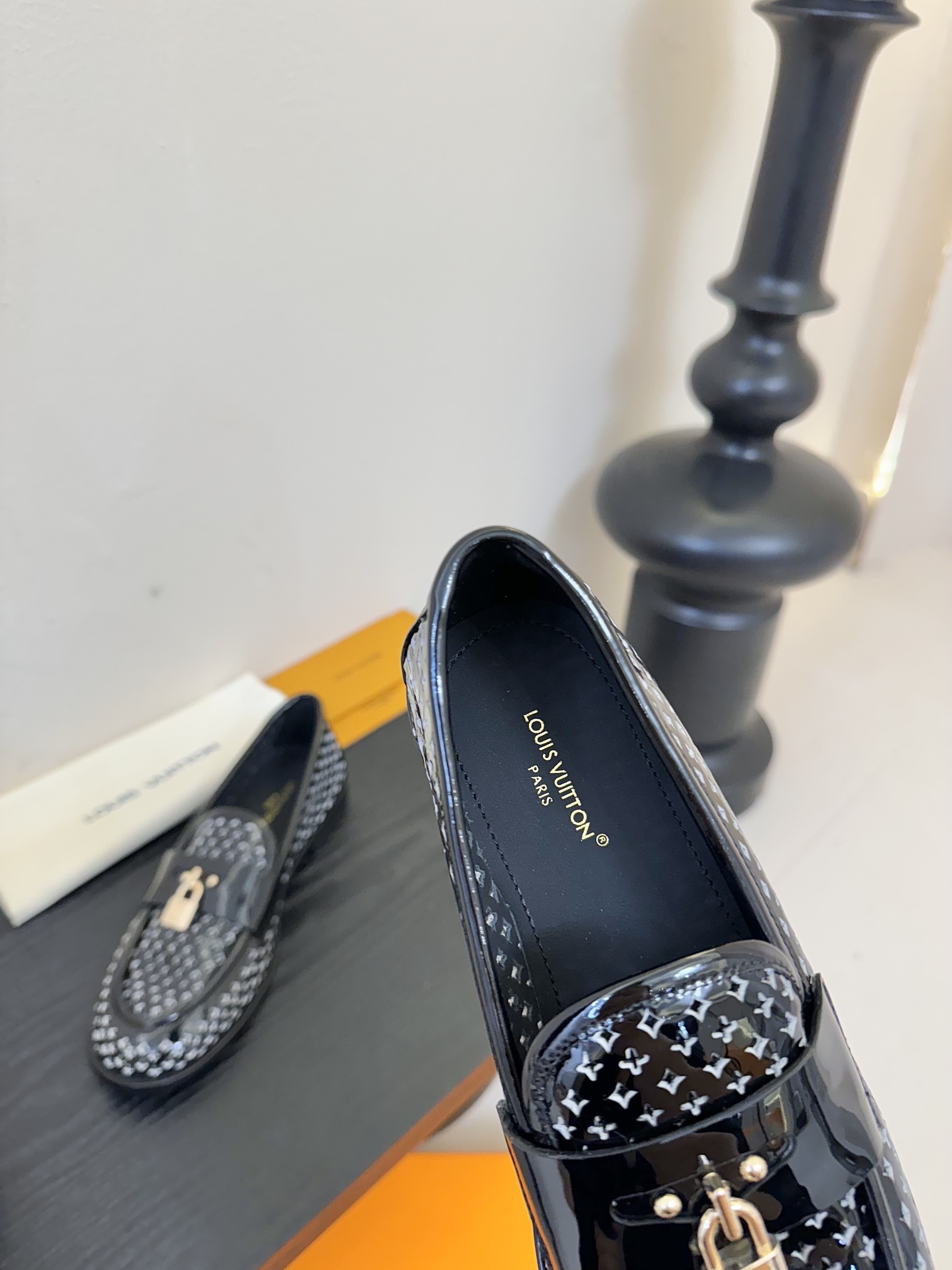 Chess Flat Loafer  Colours Noir Louis Vuitton