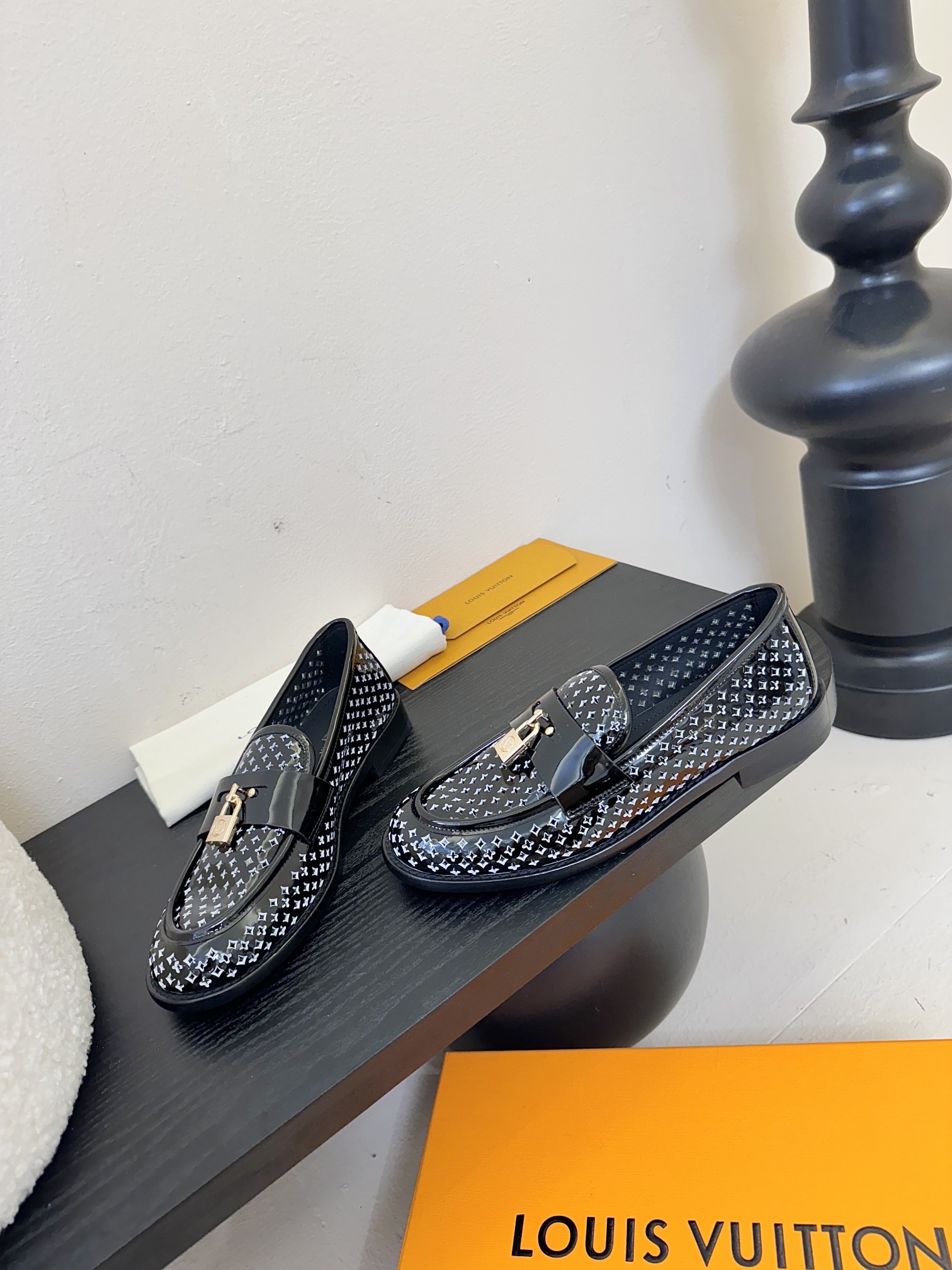 Chess Flat Loafer  Colours Noir Louis Vuitton
