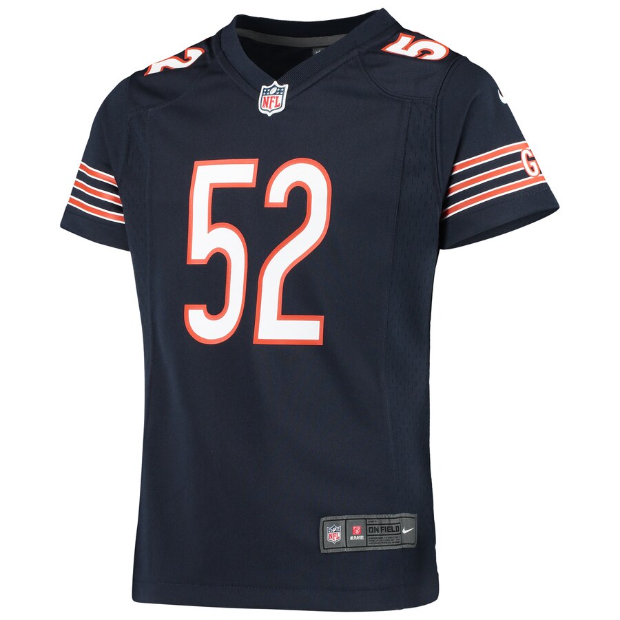 Chicago Bears Nike Girls Youth Game Jersey - Navy