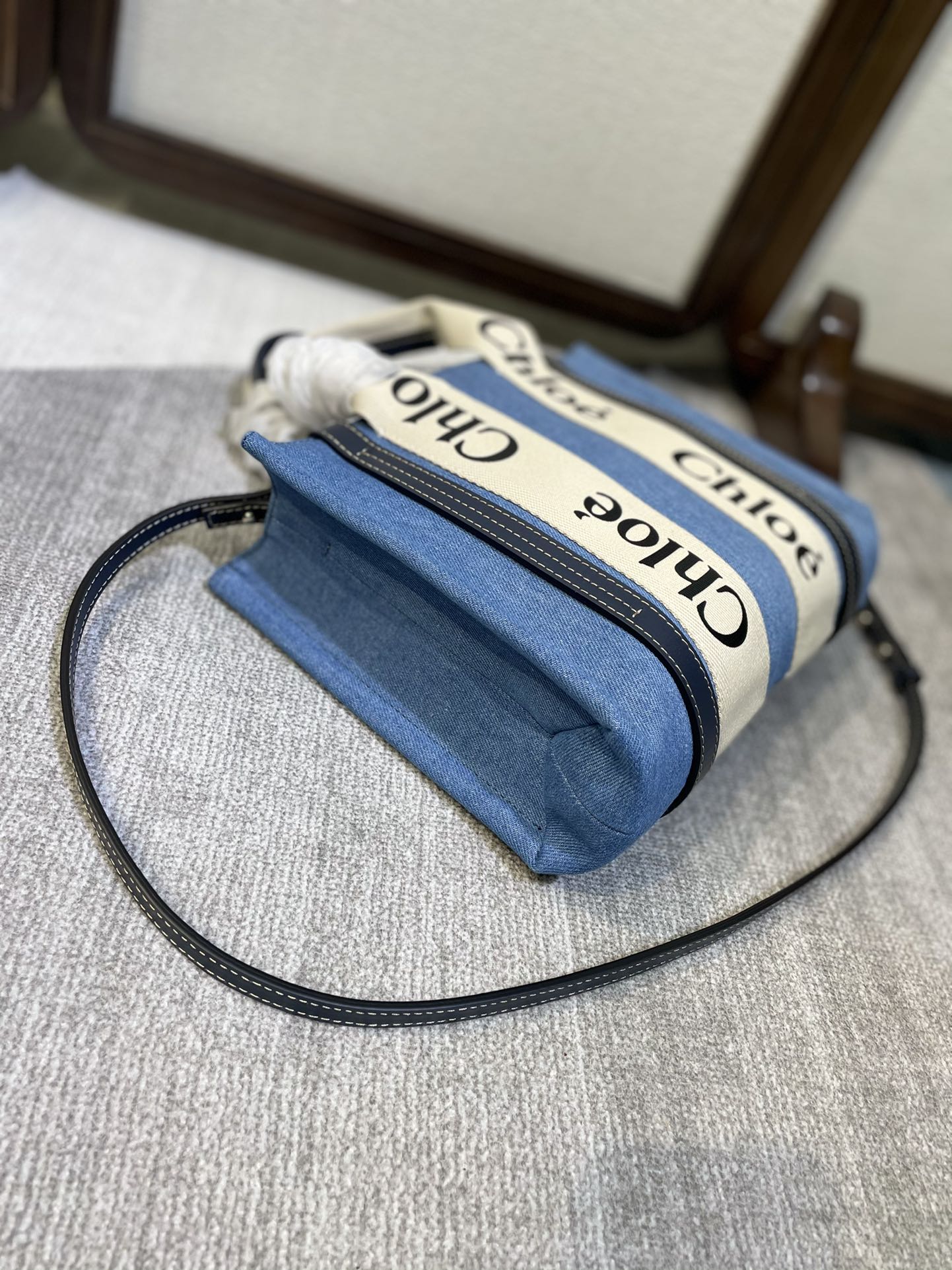 Chloé Women's Denim Exterior Bags & Handbags