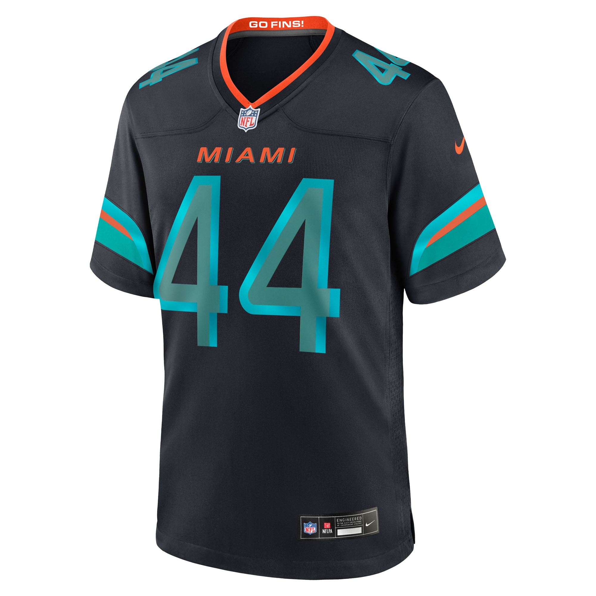 Chop Robinson Miami Dolphins Nike 2025 Rivalries Collection Game Jersey – Pitch Blue