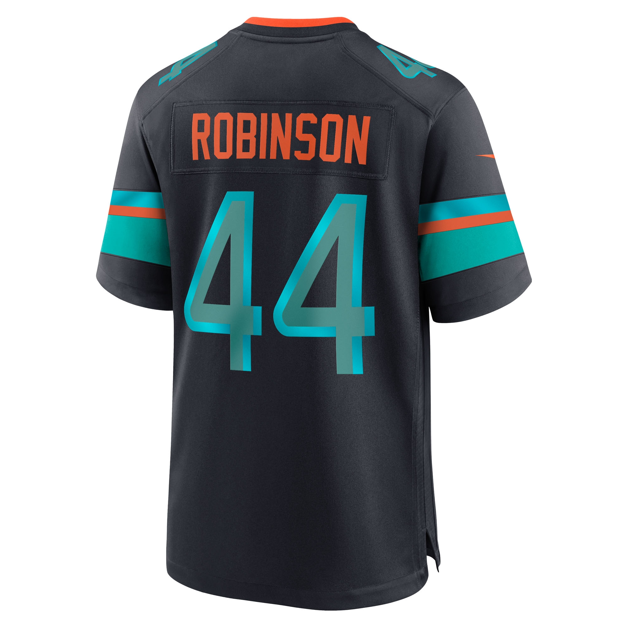 Chop Robinson Miami Dolphins Nike 2025 Rivalries Collection Game Jersey – Pitch Blue