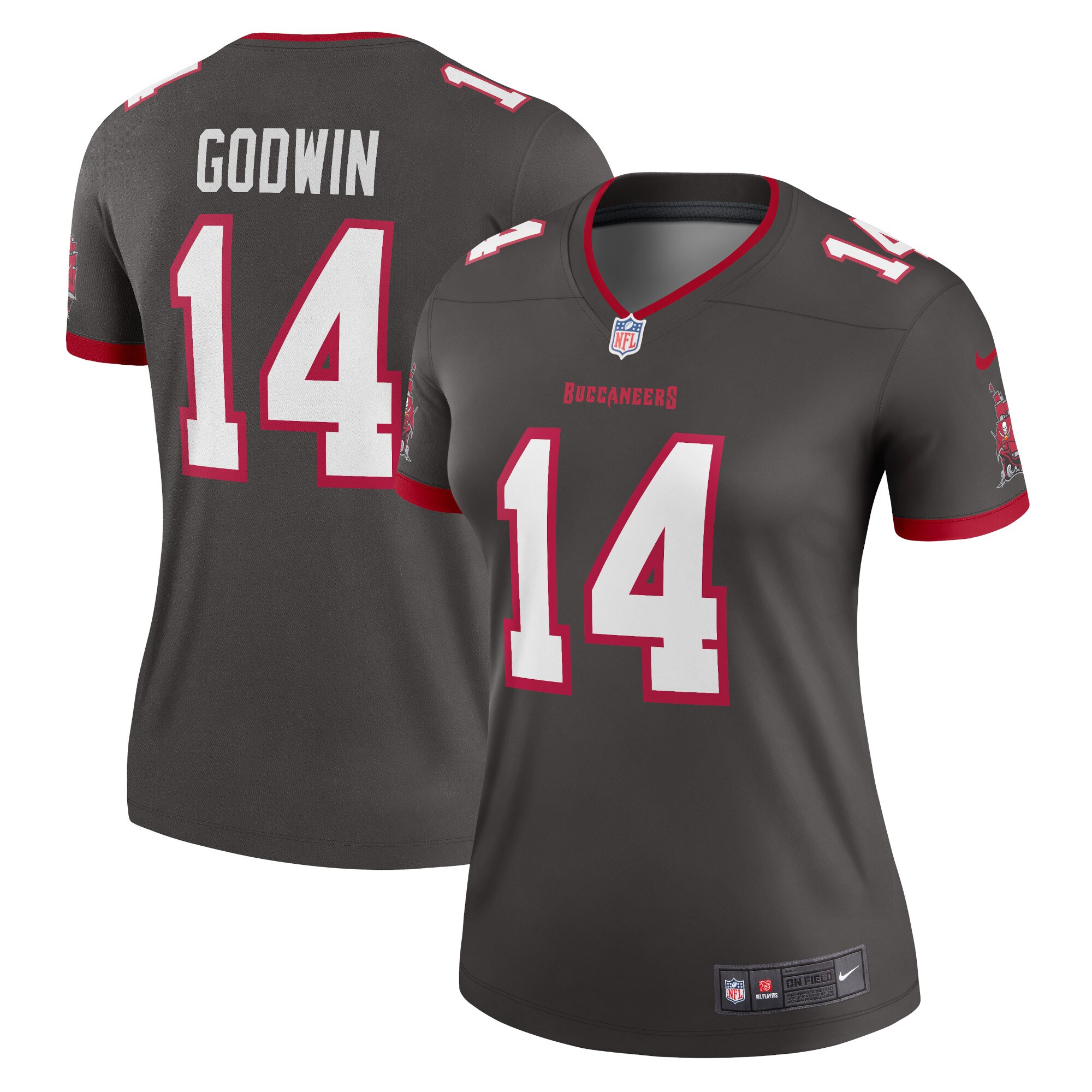 Chris Godwin Tampa Bay Buccaneers Nike Women's Alternate Legend Jersey - Pewter