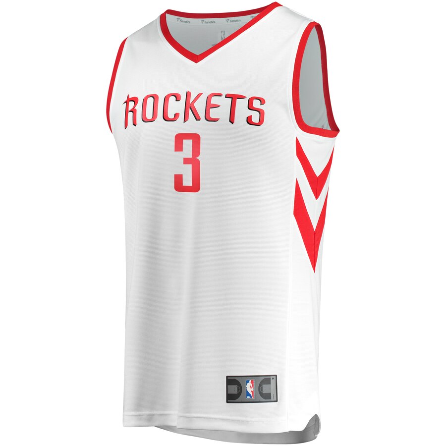 Chris Paul Houston Rockets Fanatics Branded Fast Break Replica Jersey White - Association Edition