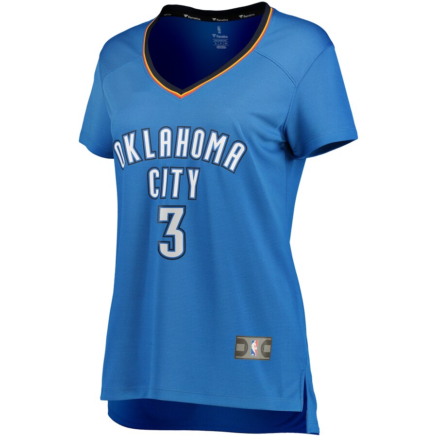 Chris Paul Oklahoma City Thunder Fanatics Branded Women's Fast Break Replica Player Jersey Blue - Icon Edition