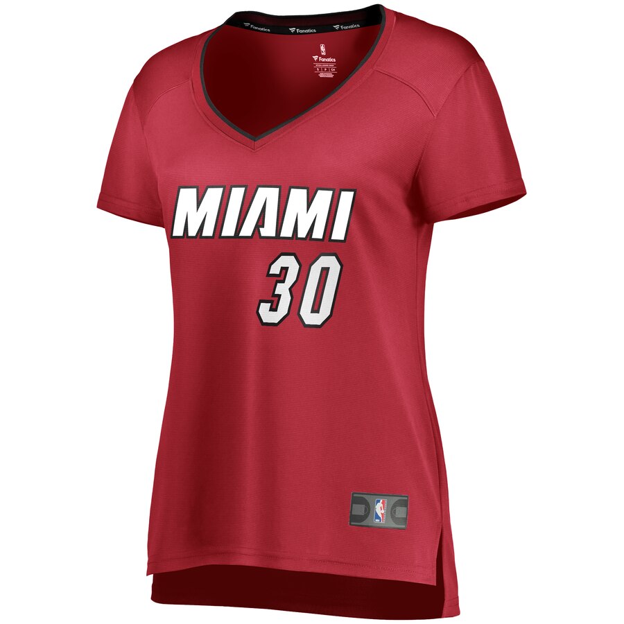 Chris Silva Miami Heat Fanatics Branded Women's Fast Break Replica Jersey Red - Statement Edition