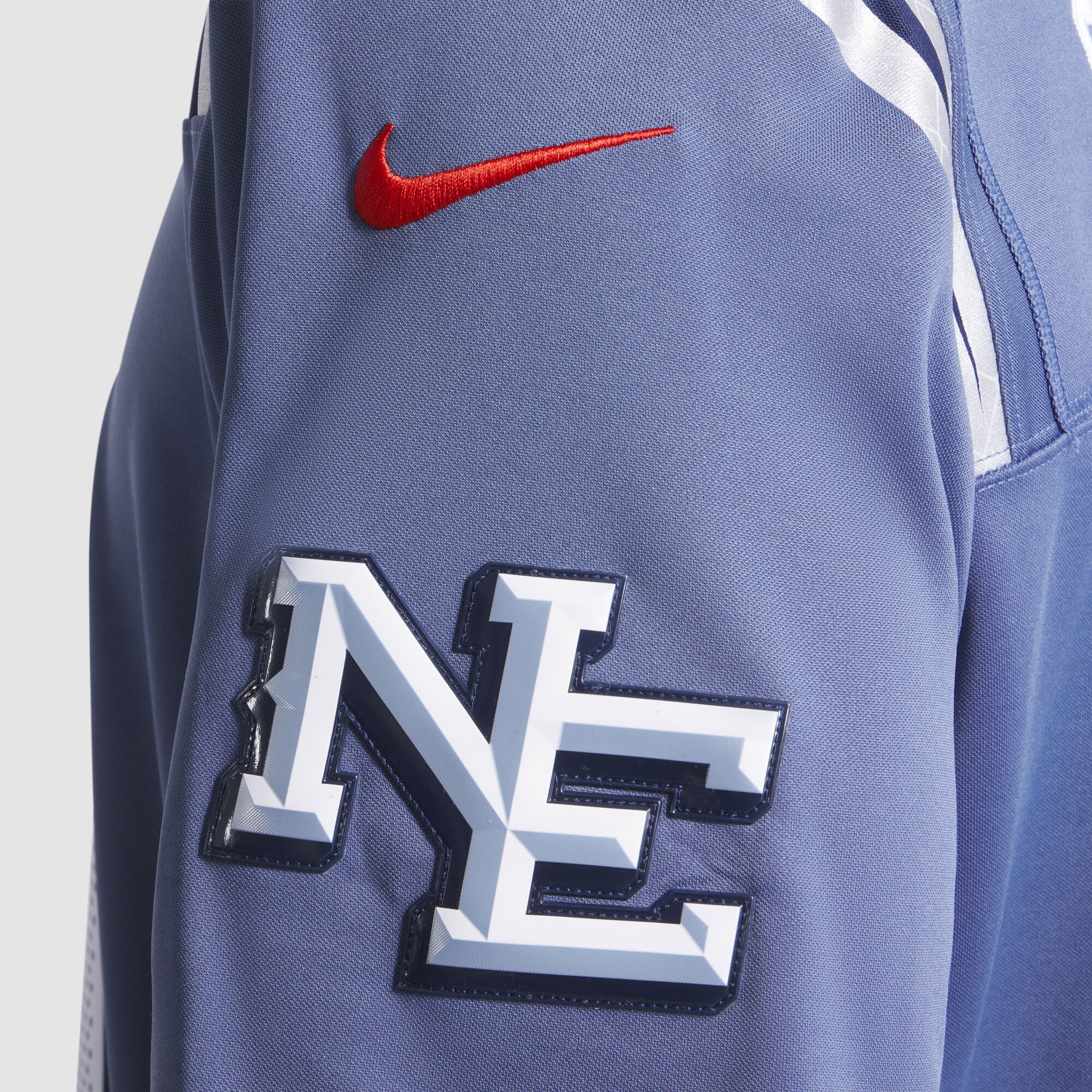 Christian Gonzalez New England Patriots Nike 2025 Rivalries Collection Limited Jersey – Storm Blue