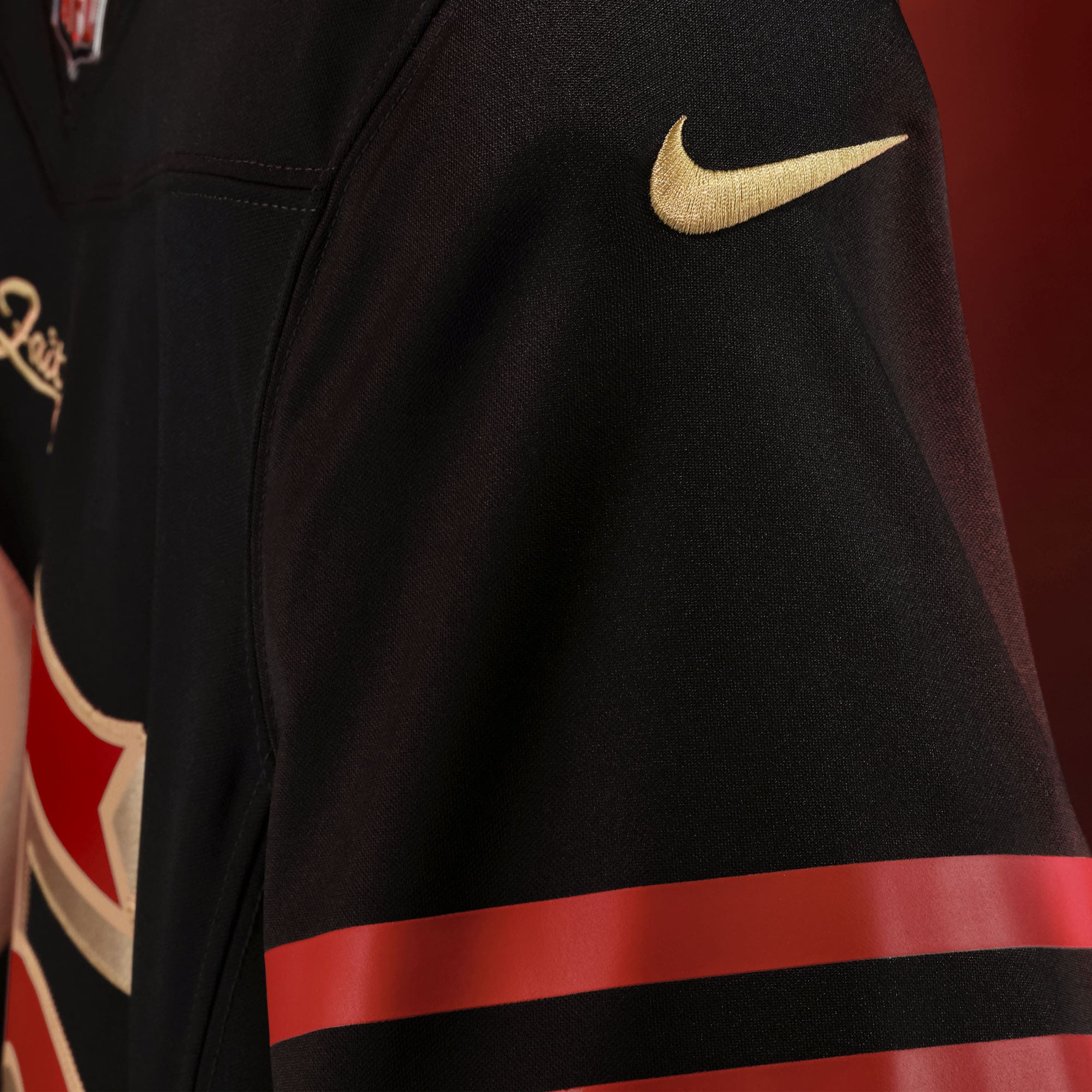 Christian McCaffrey San Francisco 49ers Nike 2025 Rivalries Collection Limited Jersey – Black