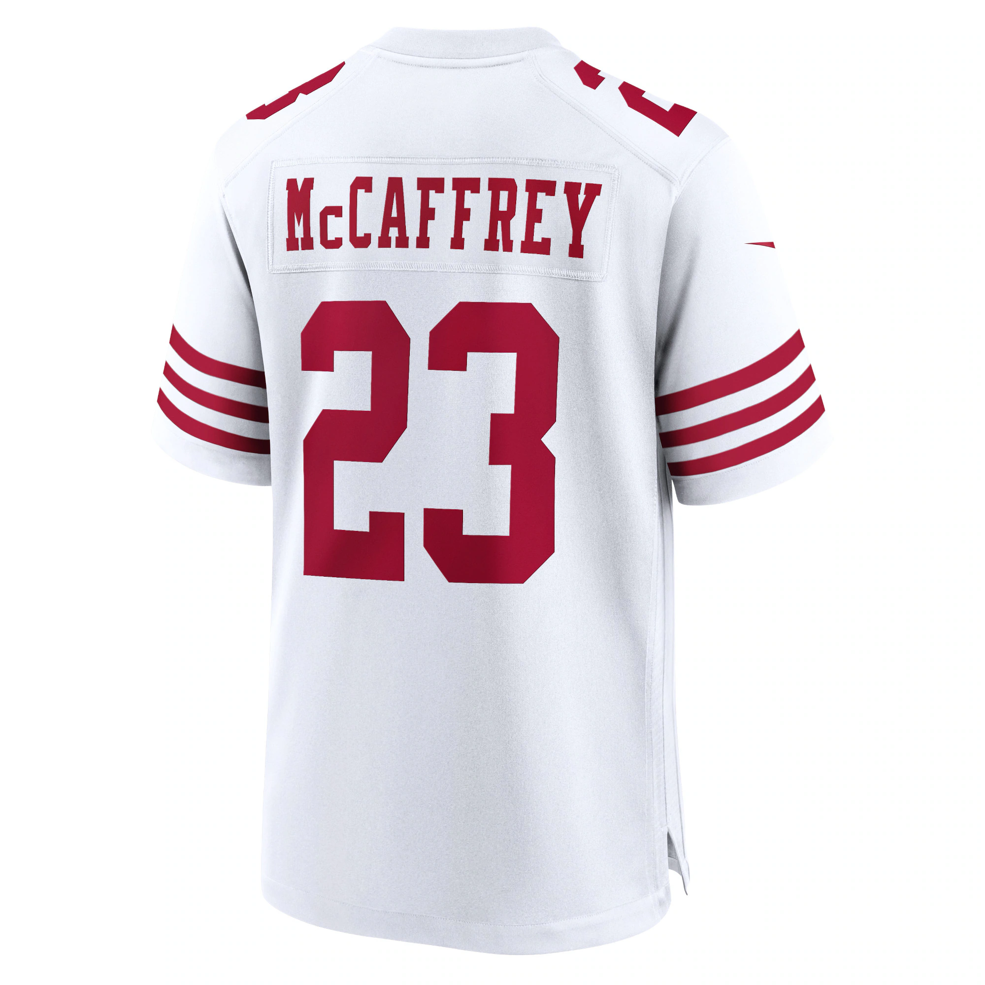 Christian McCaffrey San Francisco  Nike Game Player Jersey – Scarlet