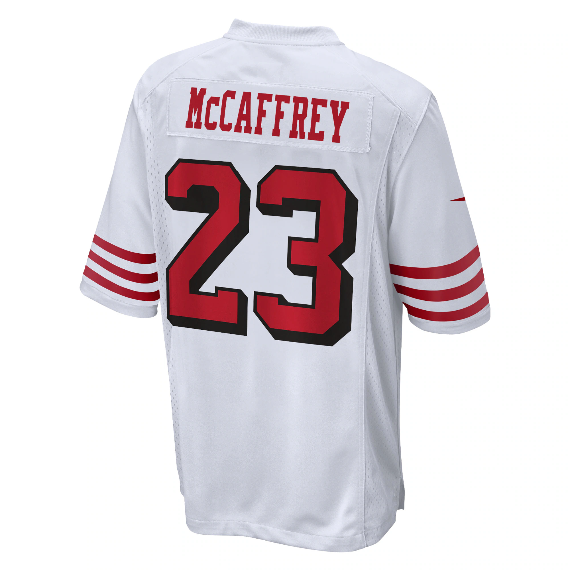 Christian McCaffrey San Francisco  Nike Game Player Jersey – Scarlet