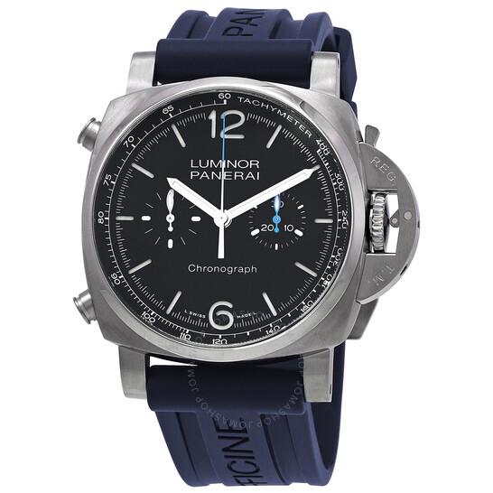 Chronograph Automatic Black Dial Men's Watch PAM01109