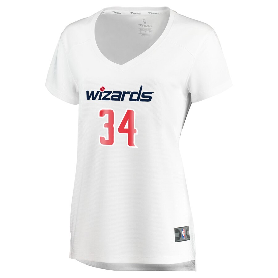 CJ Miles Washington Wizards Fanatics Branded Women's Fast Break Replica Jersey White - Association Edition