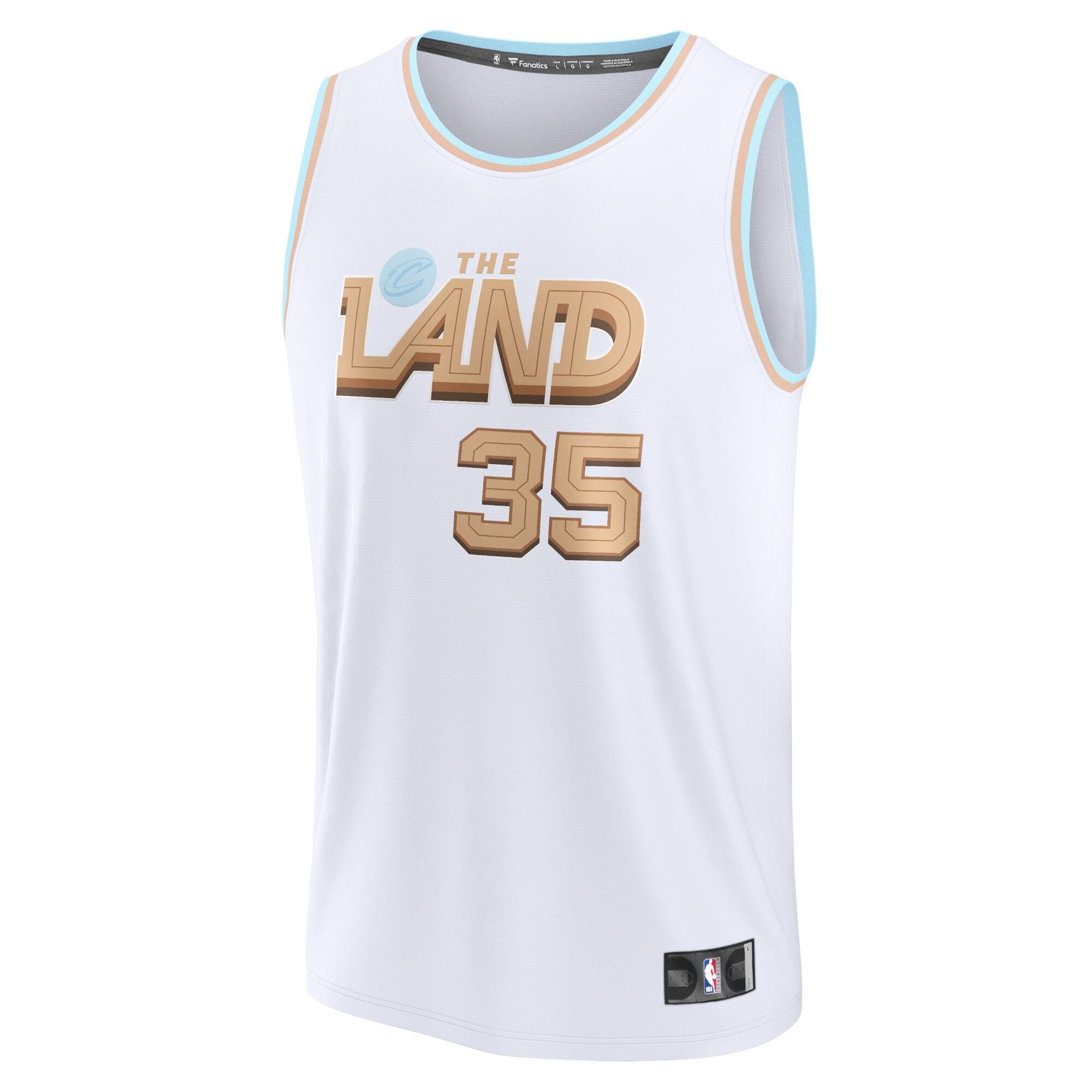 Cleveland Cavaliers Fanatics Branded 2022/23 Fastbreak Jersey - City Edition - White