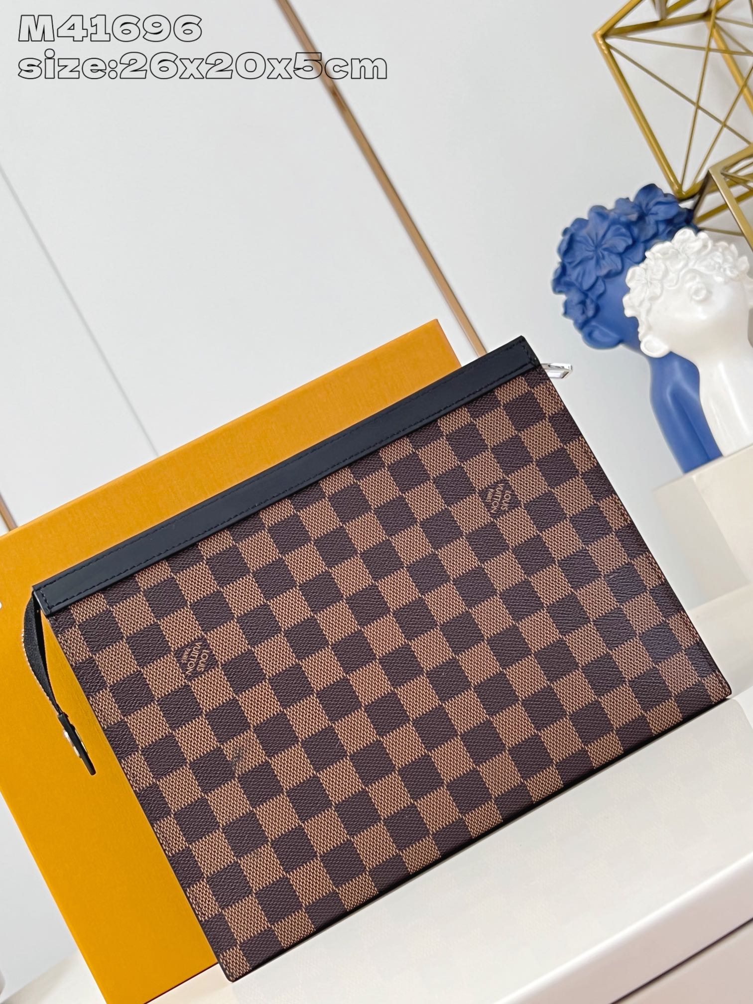 Clutch Louis Vuitton Pochette Voyage Damier