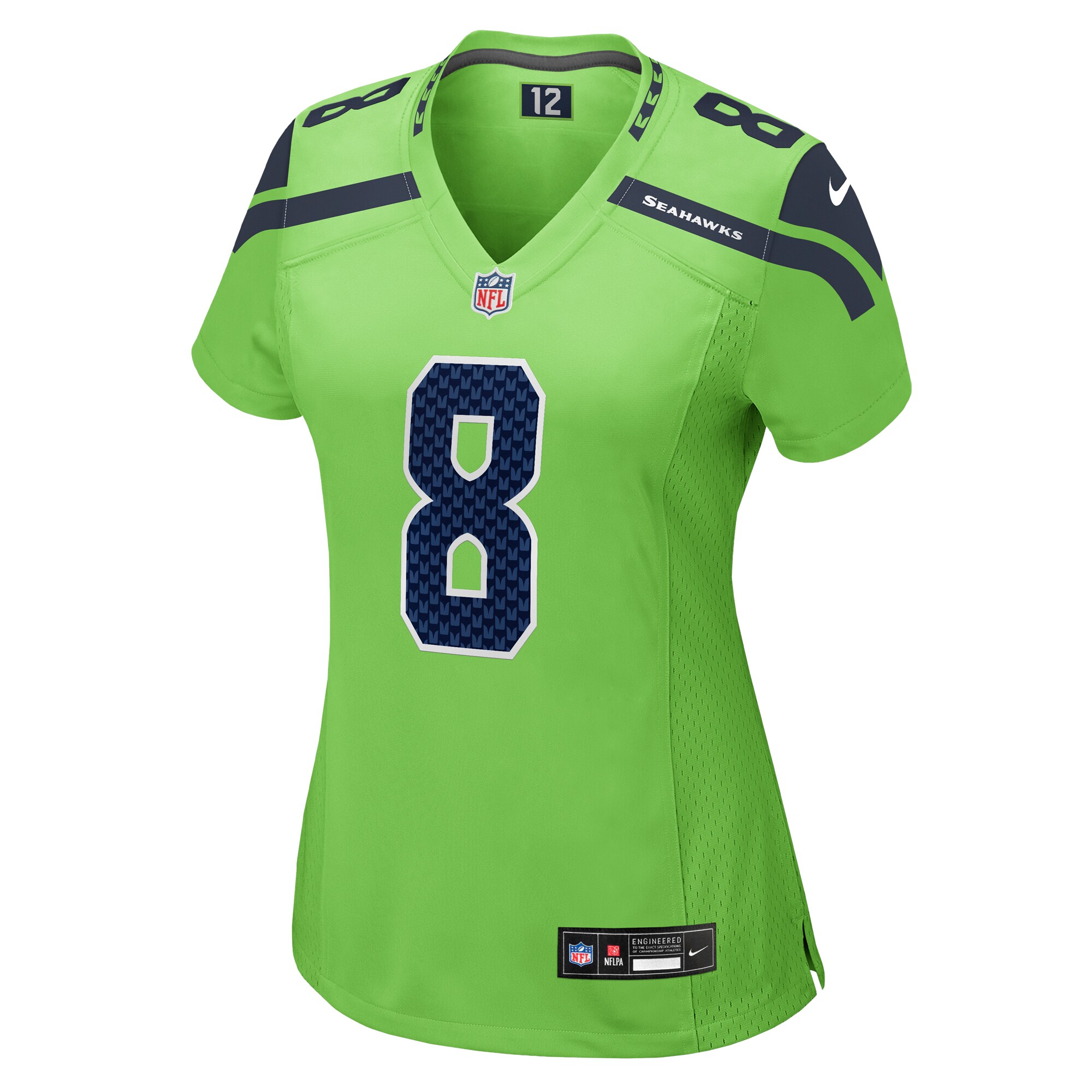 Coby Bryant Seattle Seahawks Nike Women's  Game Jersey - Neon Green