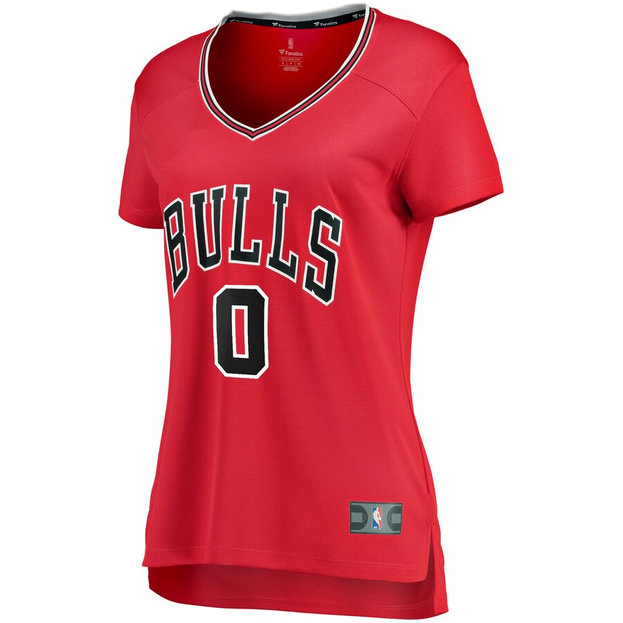 Coby White Chicago Bulls Fanatics Branded Women's Fast Break Replica Jersey Red - Icon Edition