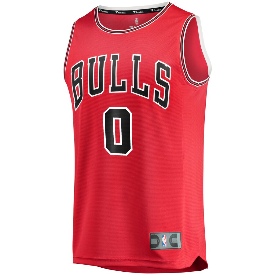 Coby White Chicago Bulls Fanatics Branded Youth Fast Break Replica Jersey Red - Icon Edition