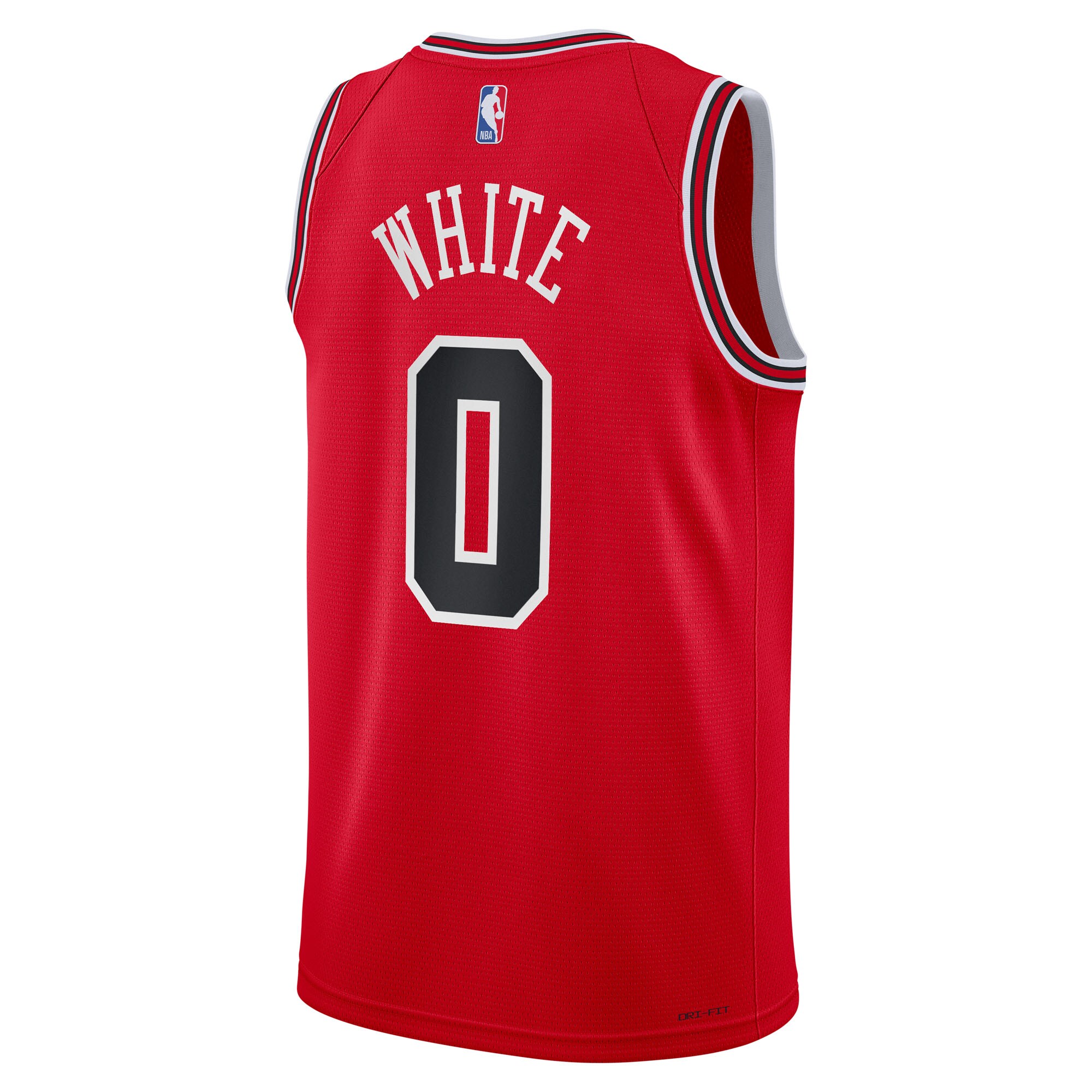 Coby White Chicago Bulls Youth Swingman Jersey - Red - Icon Edition