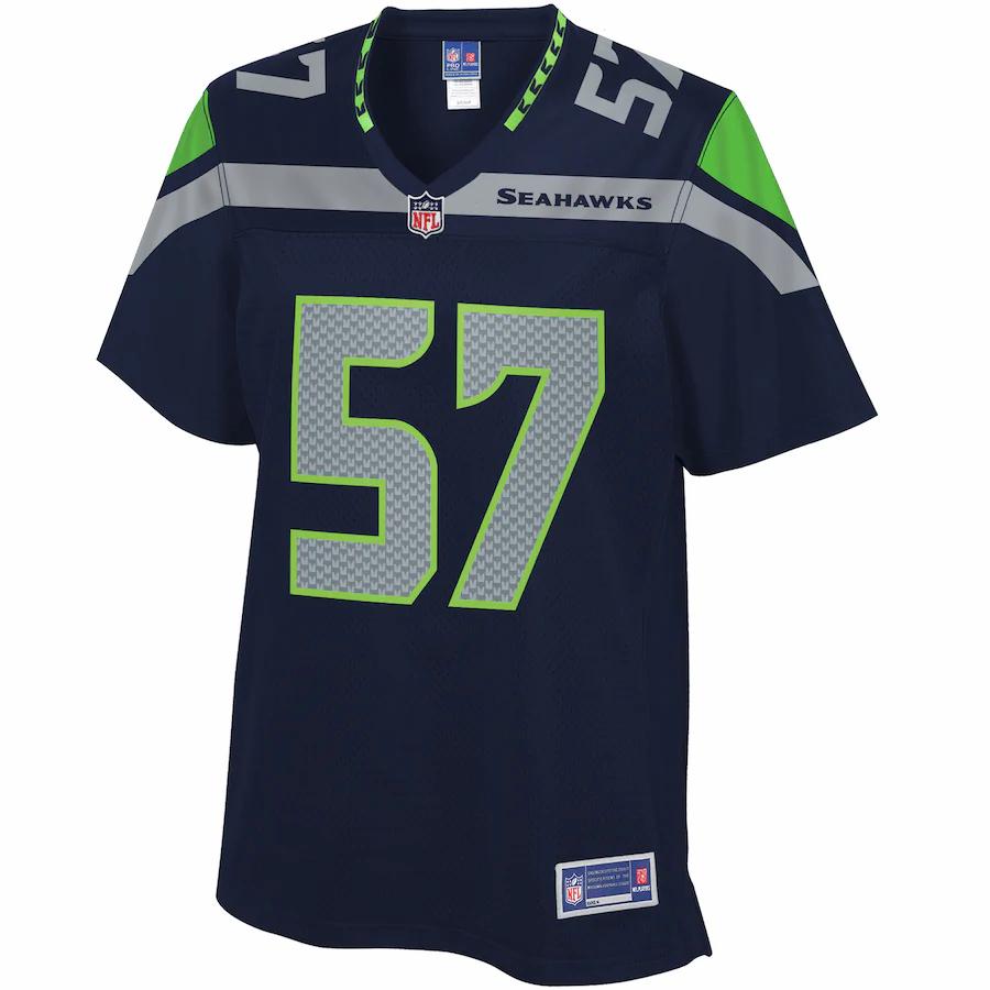 Cody Barton Seattle Seahawks NFL Pro Line Women's Team Player Jersey - College Navy