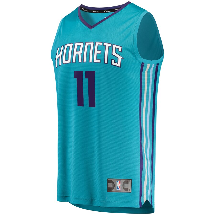 Cody Martin Charlotte Hornets Fanatics Branded Fast Break Replica Player Team Jersey - Icon Edition - Teal